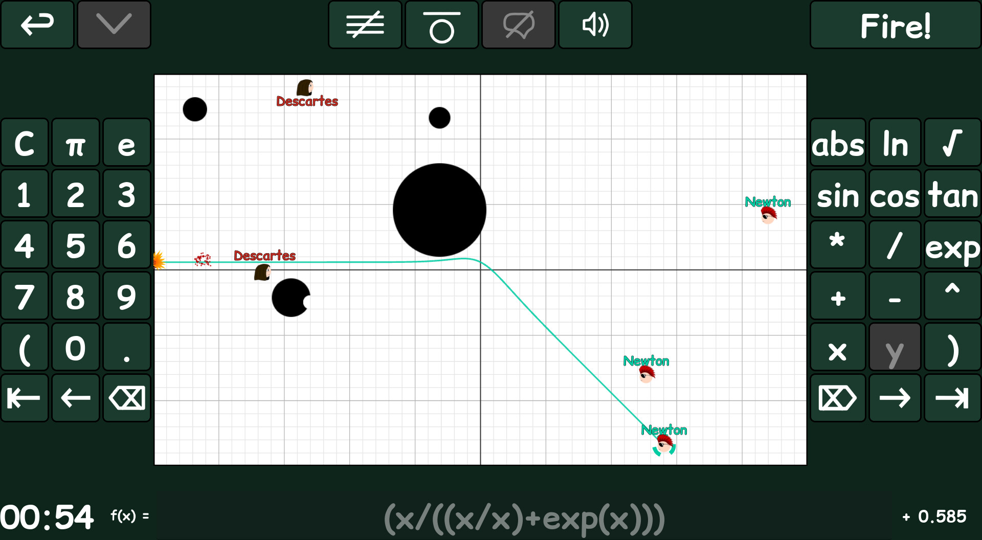 Graphwar II screenshot 3