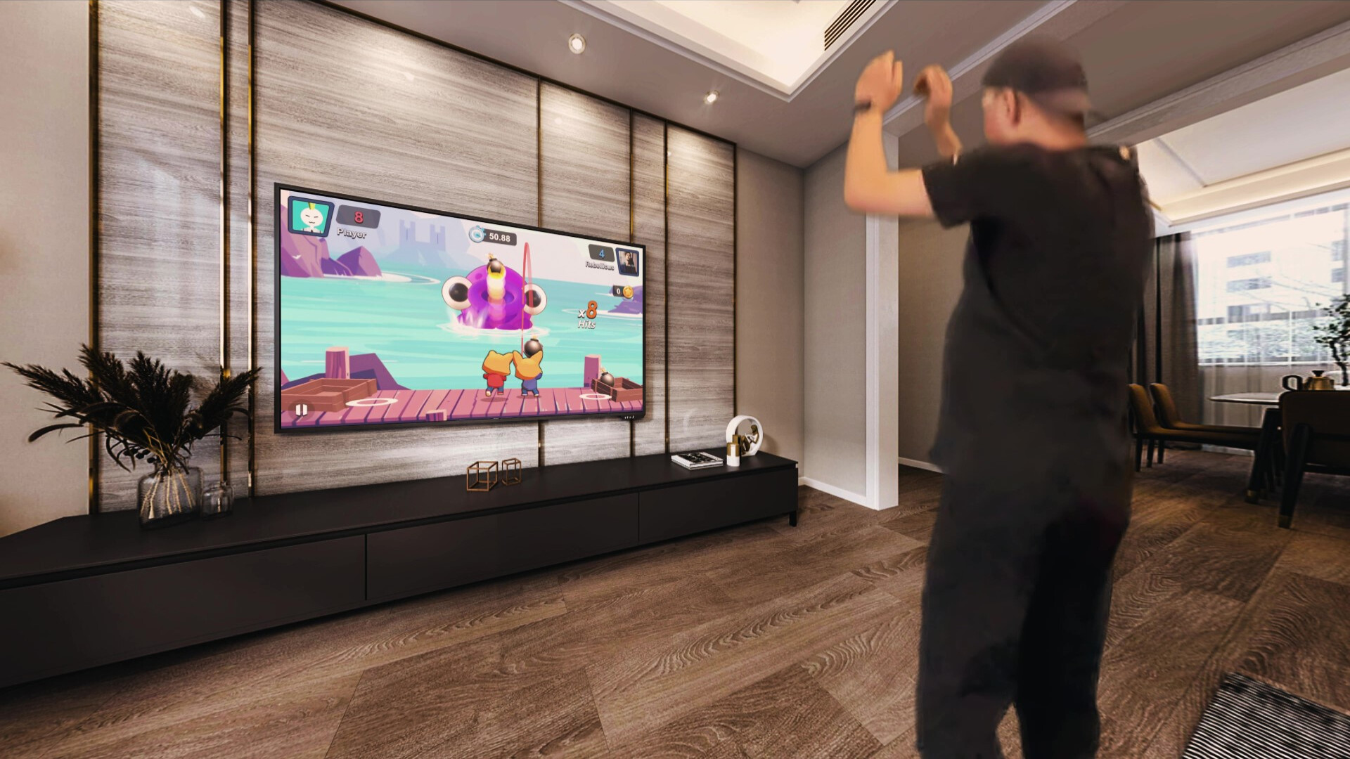 Sports Party Motion Sensing Fitness Game screenshot 1
