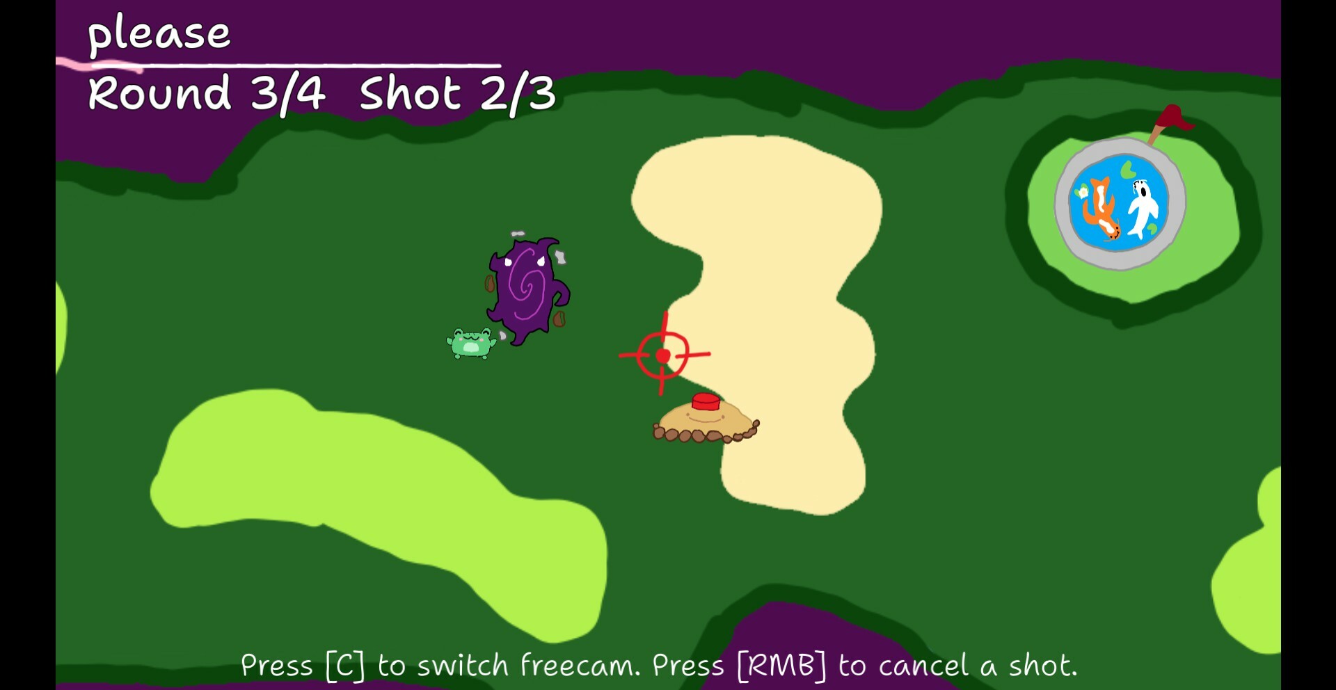 ultimate frolf chaos! screenshot 1