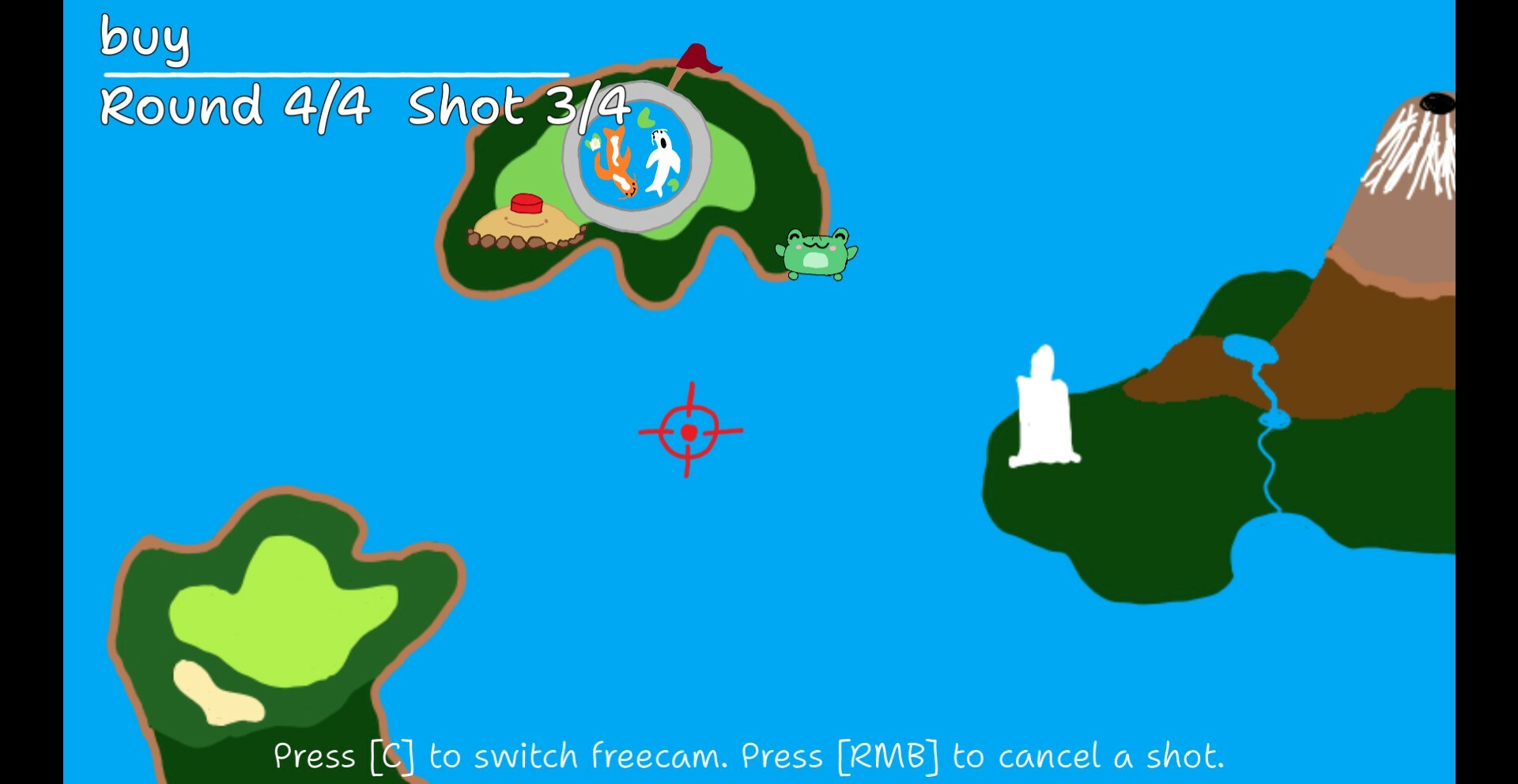 ultimate frolf chaos! screenshot 2