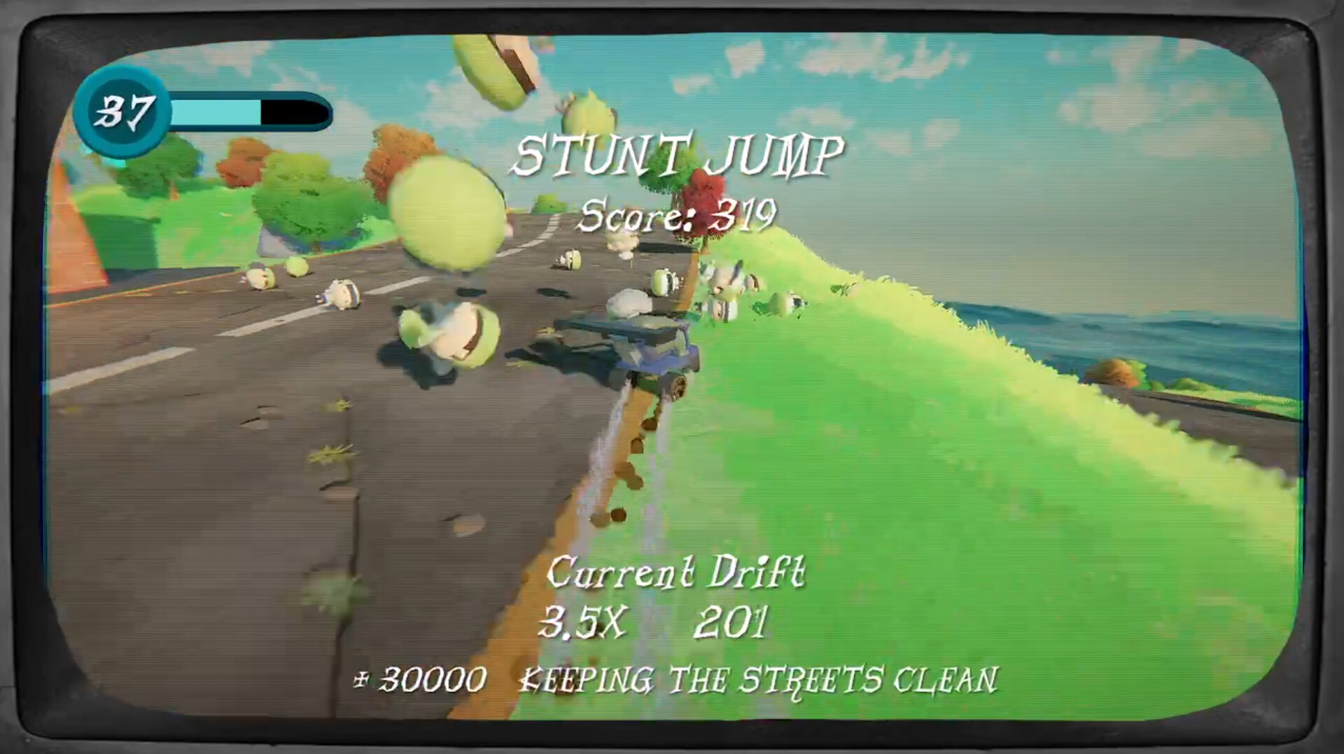 Stunt Granny screenshot 2