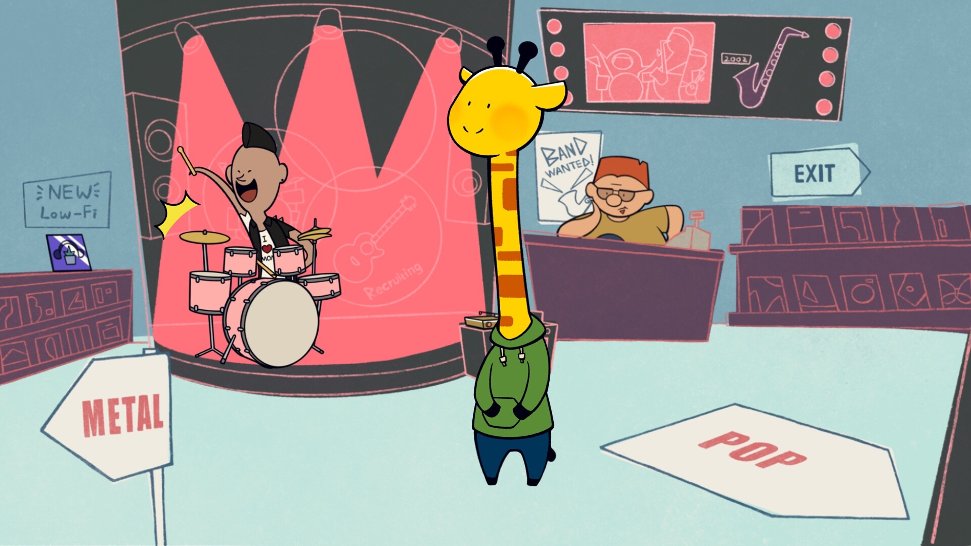 A Week in the Life of Asocial Giraffe screenshot 3