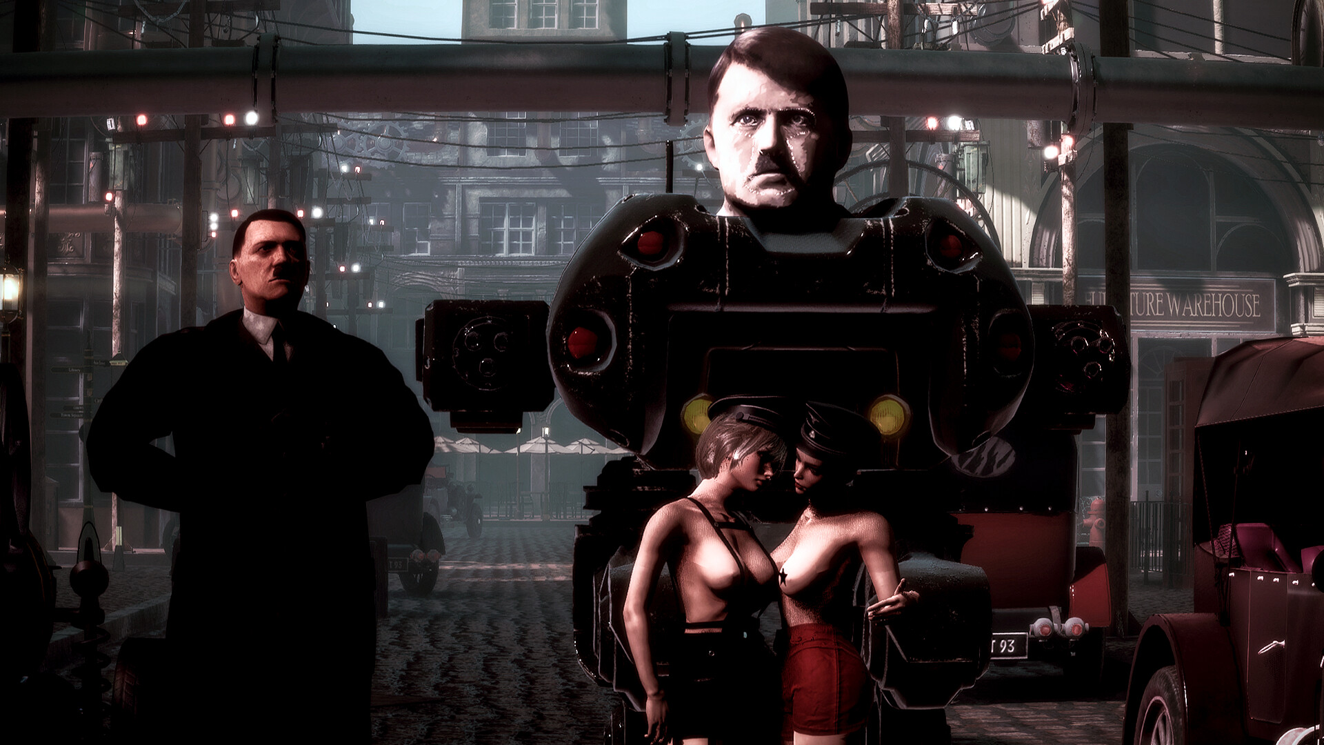 Stalin vs Hitler Hentai Sex War: Ussr Soviet Communism & Nazi screenshot 1