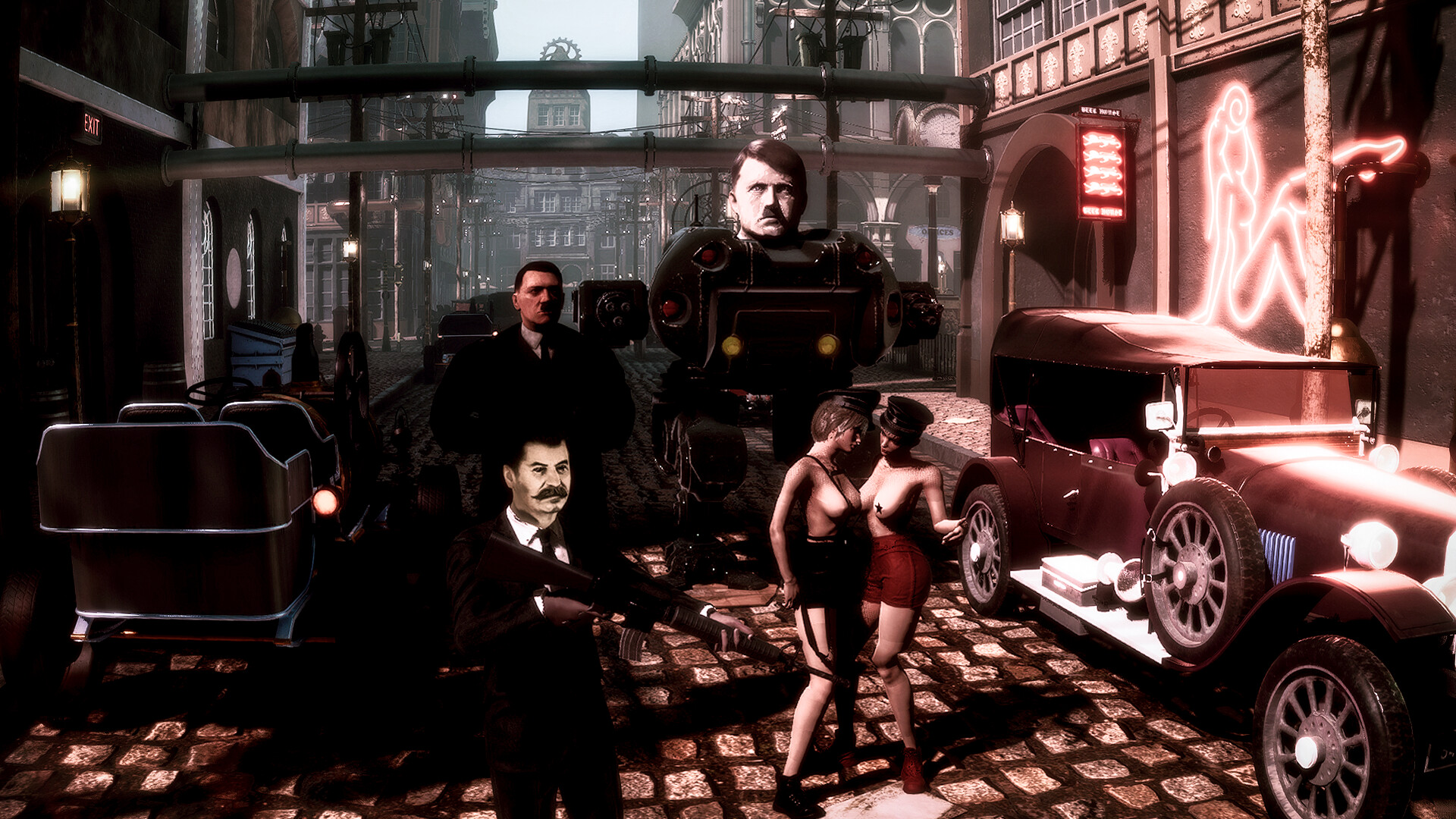 Stalin vs Hitler Hentai Sex War: Ussr Soviet Communism & Nazi screenshot 3