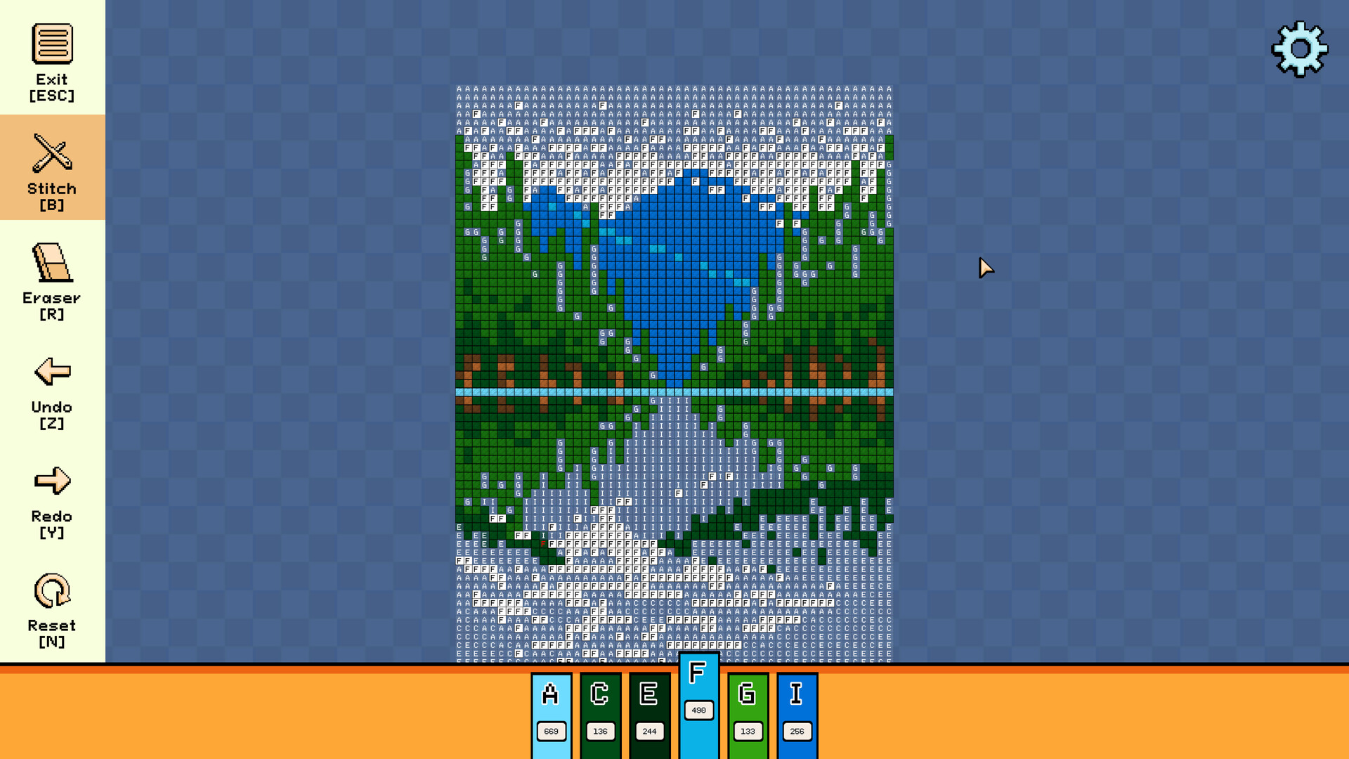 Pixel Cross Stitch Color by Number screenshot 5