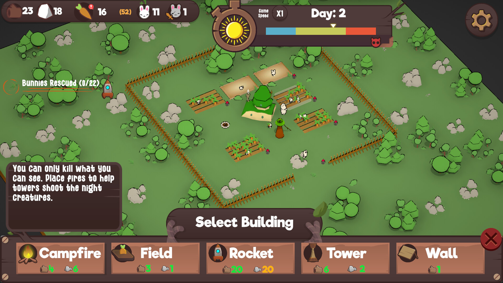 Bunny Bunker Playtest screenshot 4