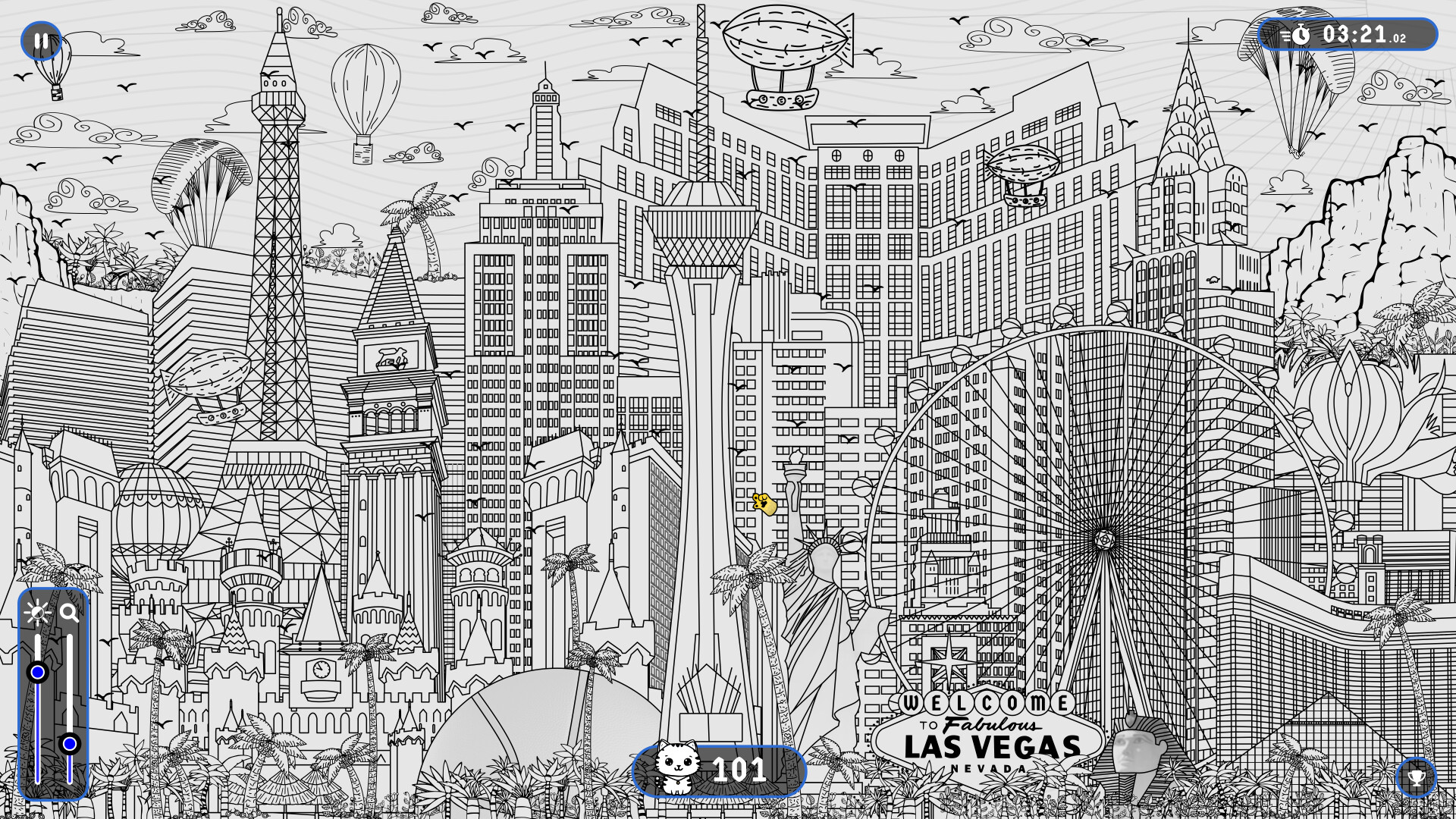 Hidden Pets: 101 Cats in Las Vegas screenshot 1