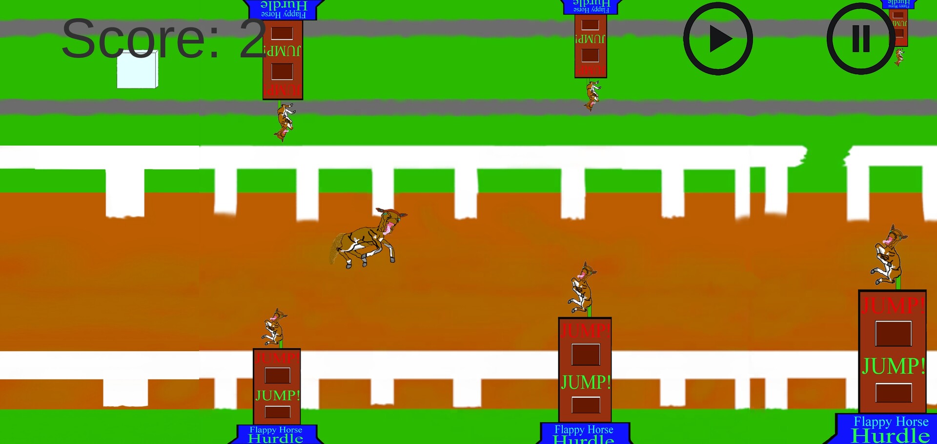 Flappy Horse screenshot 3
