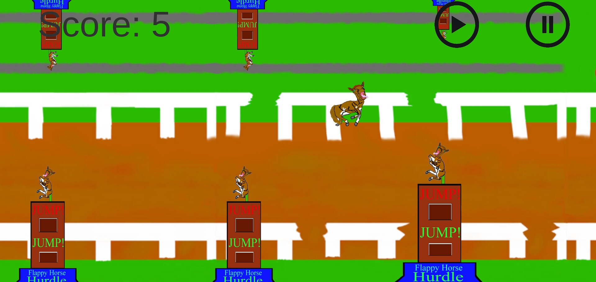 Flappy Horse screenshot 4