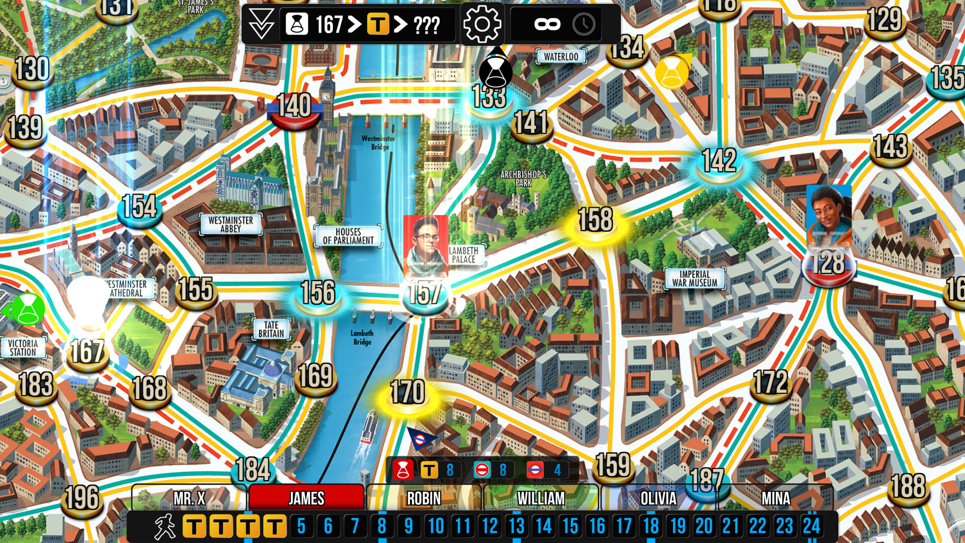 Scotland Yard – Hunting Mister X screenshot 6