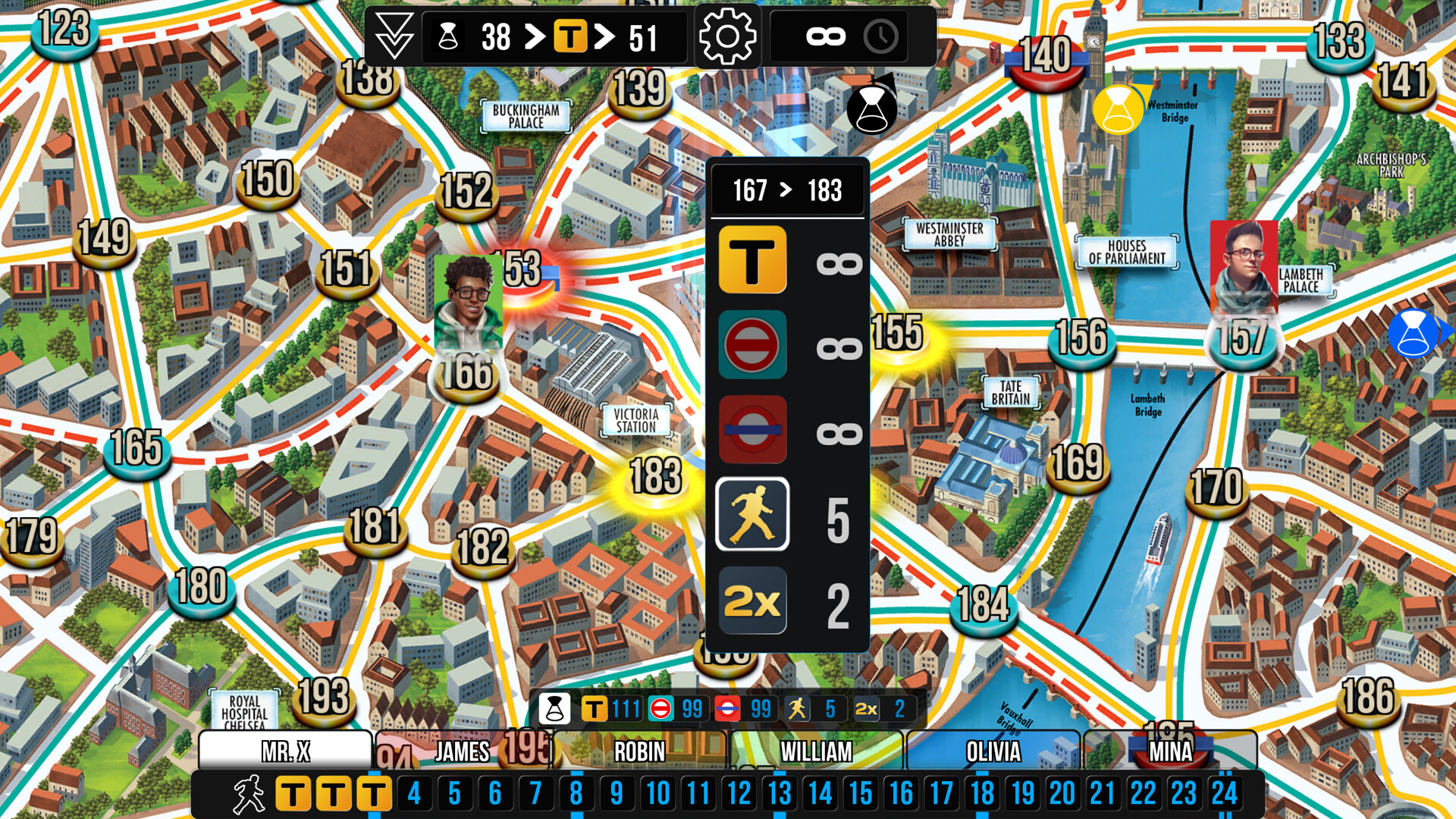 Scotland Yard – Hunting Mister X screenshot 7