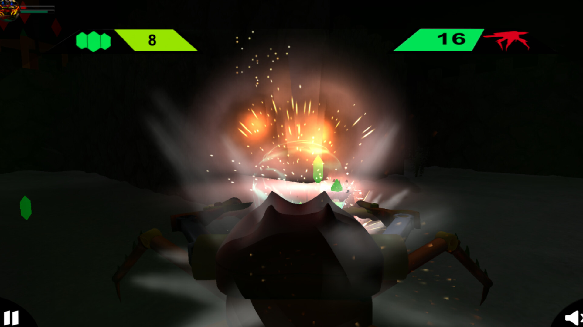 Spider-Tank vs Aliens screenshot 9