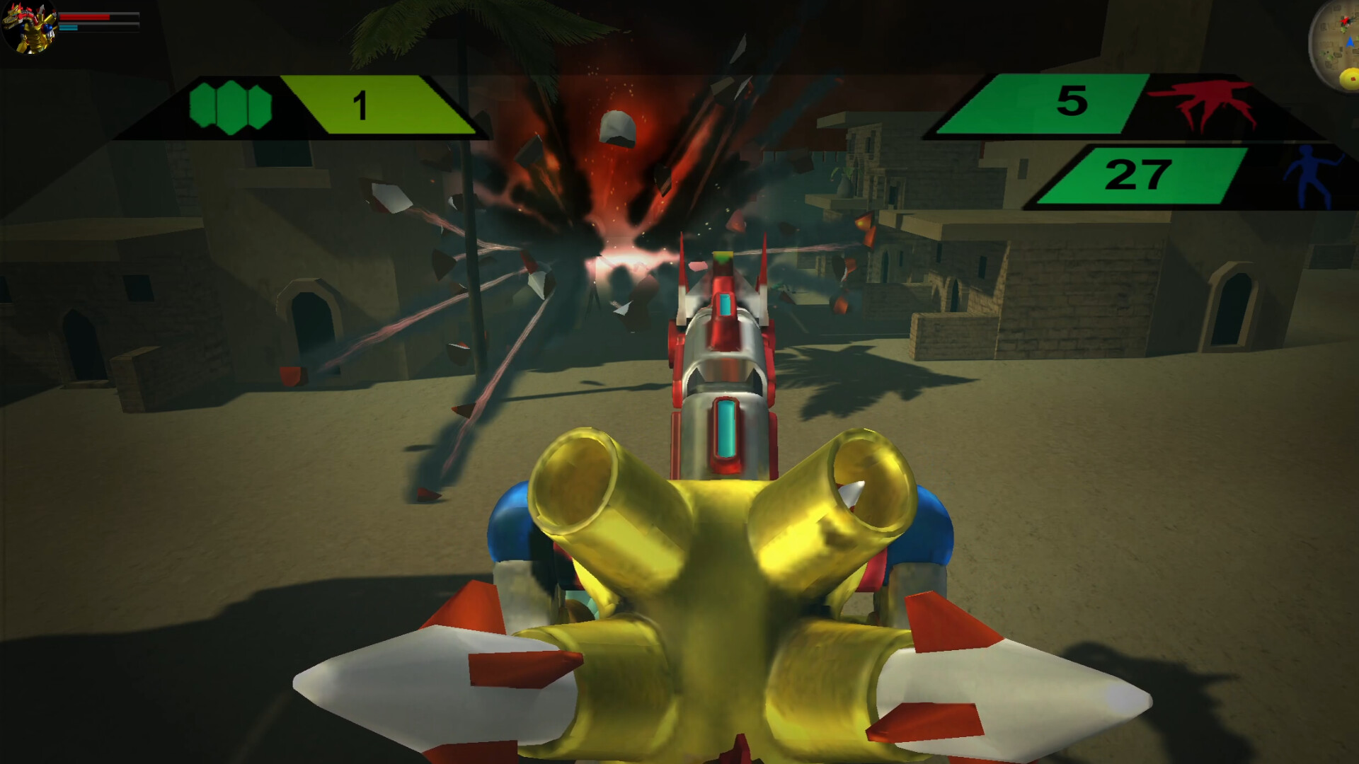 Spider-Tank vs Aliens screenshot 3