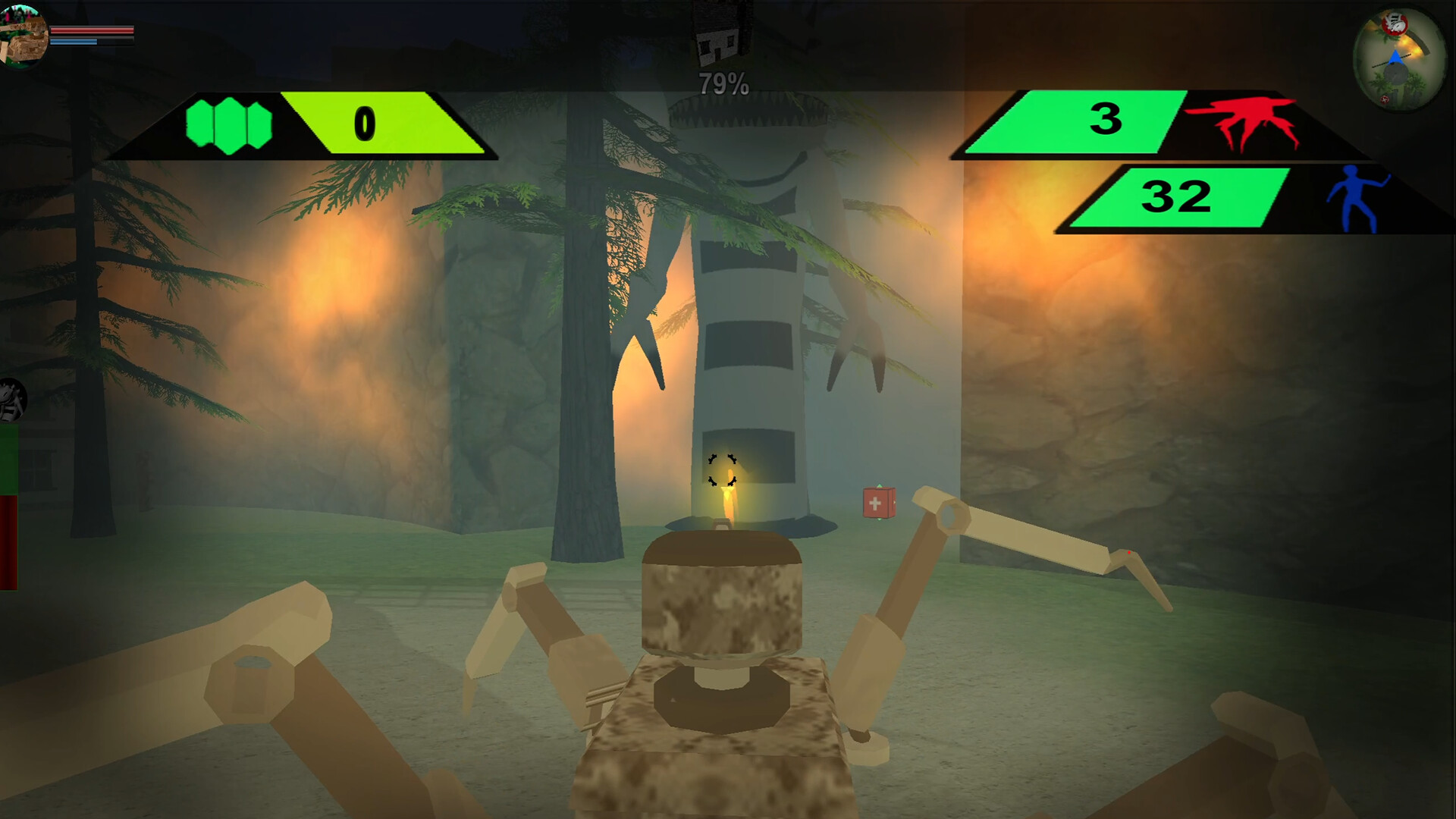 Spider-Tank vs Aliens screenshot 13