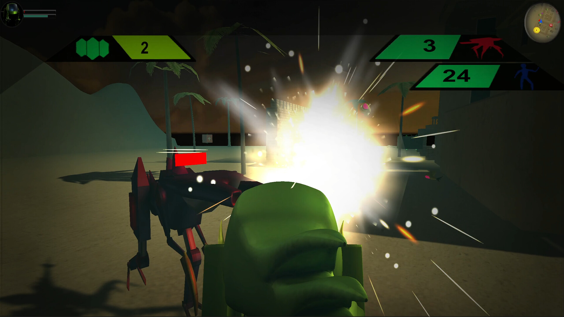 Spider-Tank vs Aliens screenshot 6
