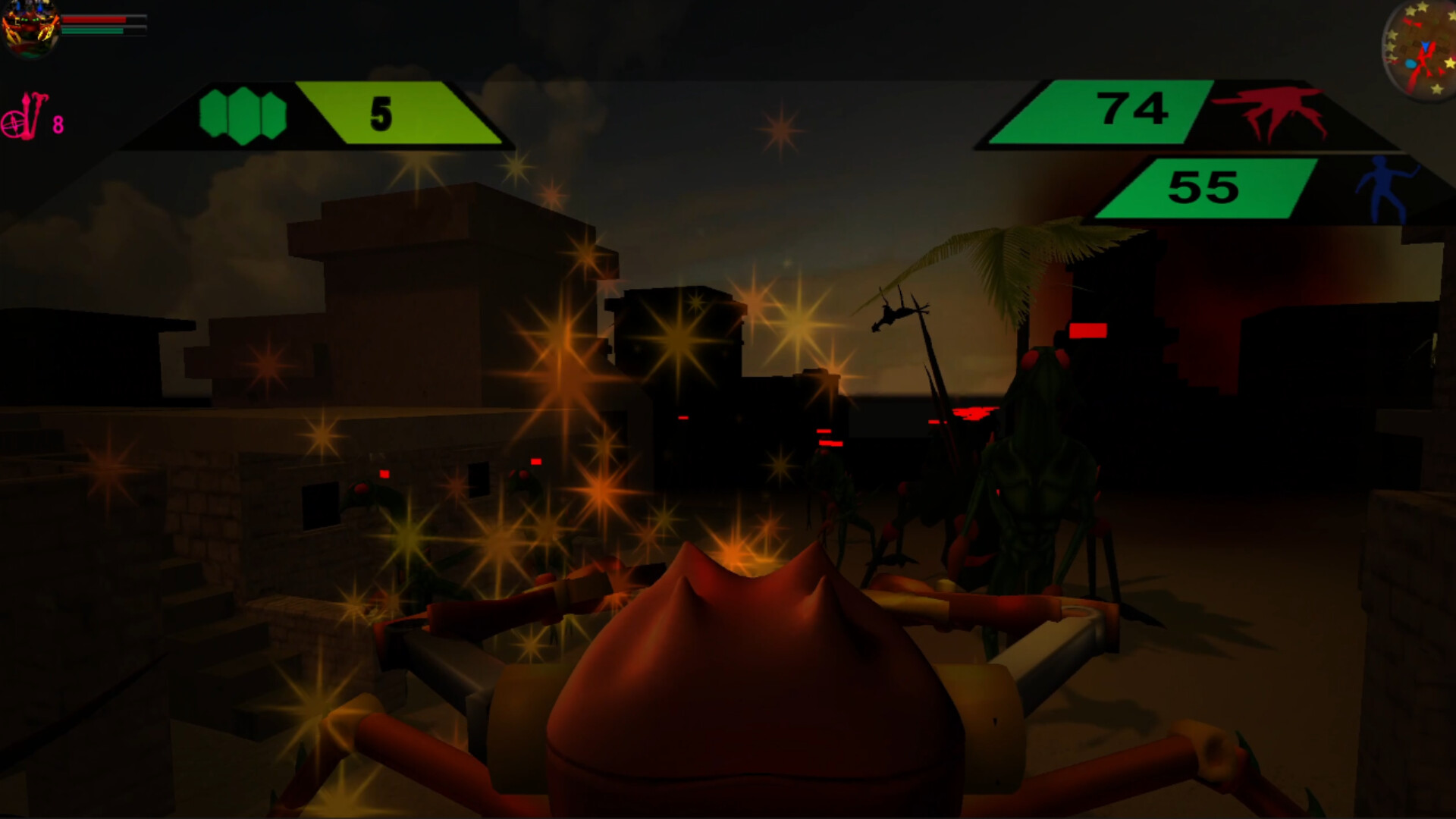 Spider-Tank vs Aliens screenshot 5