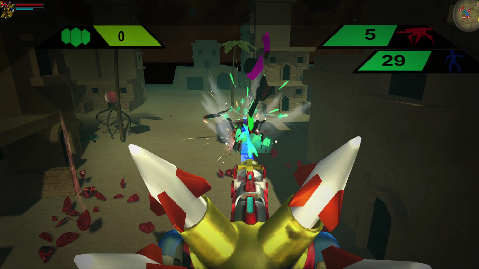 Spider-Tank vs Aliens screenshot 4