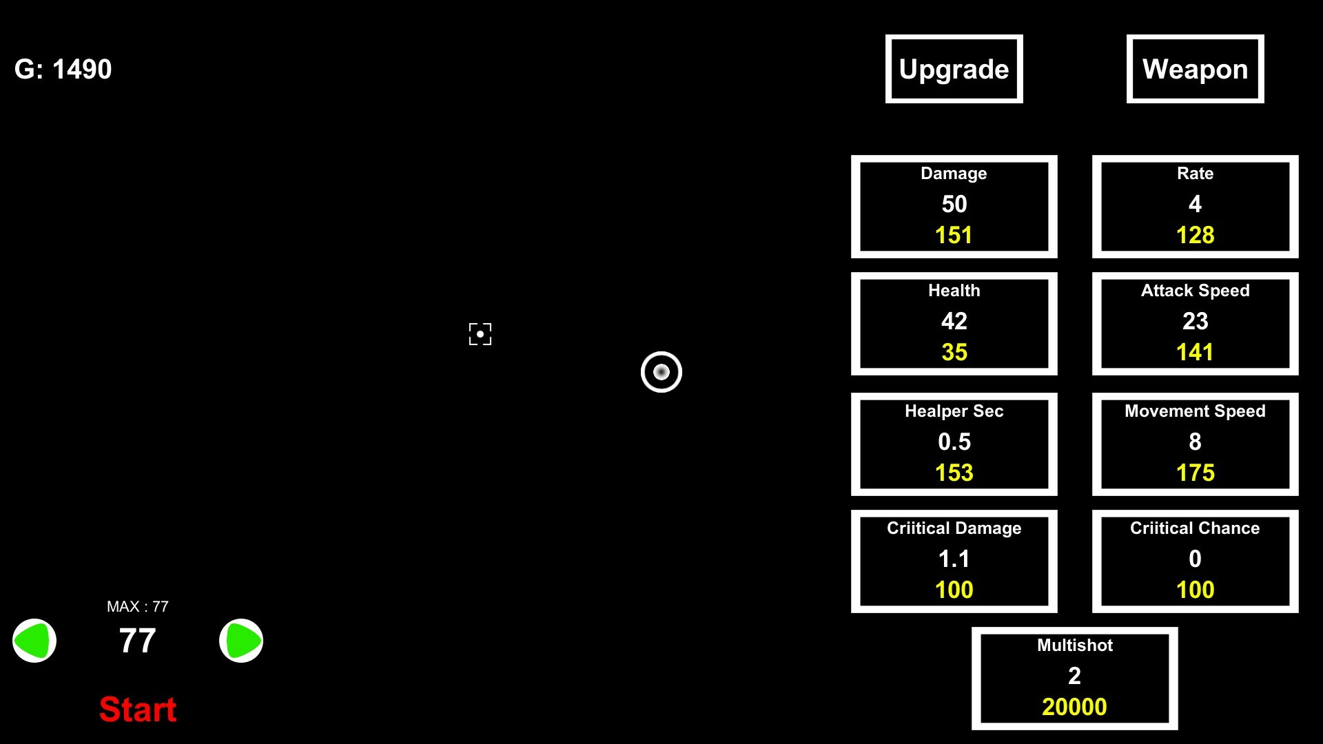 EasySimple2DShootingGame screenshot 2