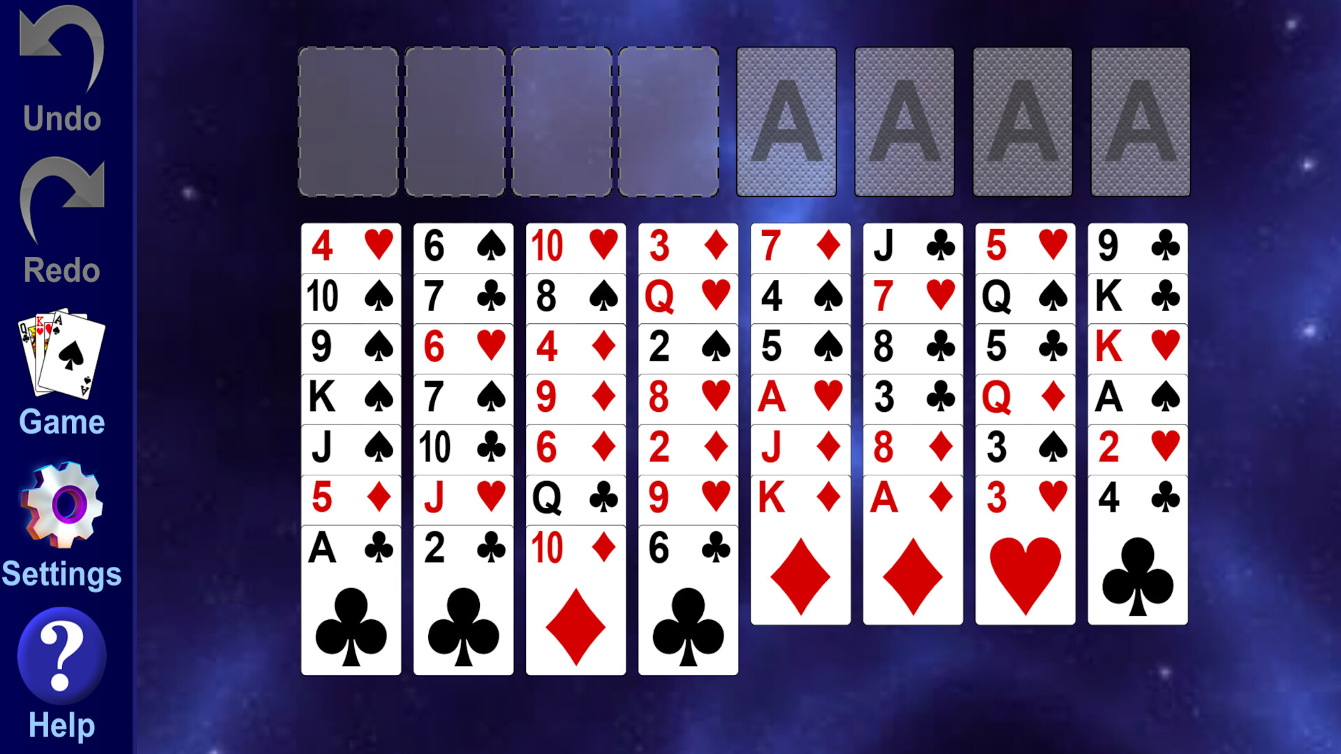 FreeCell Solitaire Classic Card Game screenshot 3