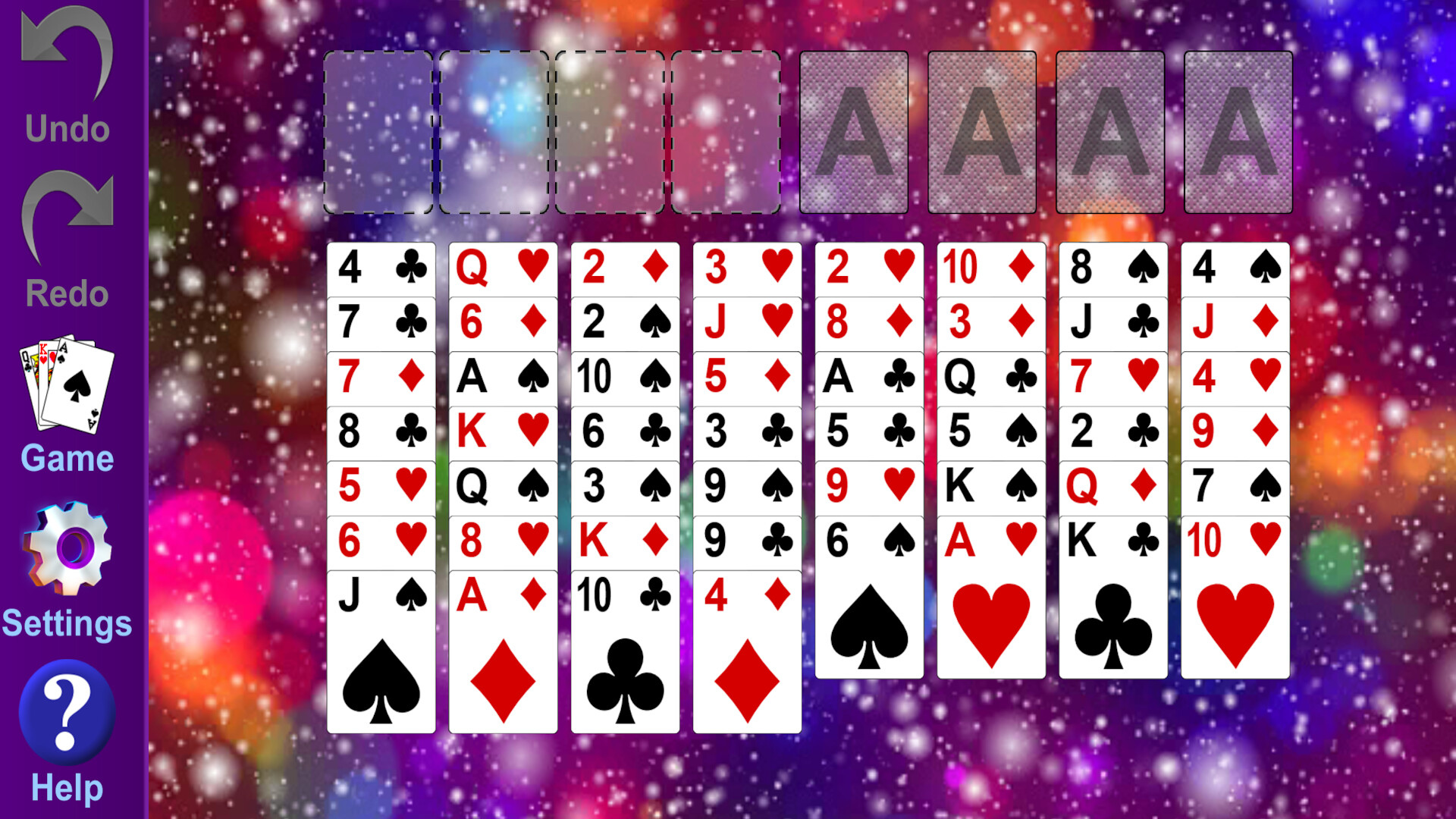 FreeCell Solitaire Classic Card Game screenshot 4