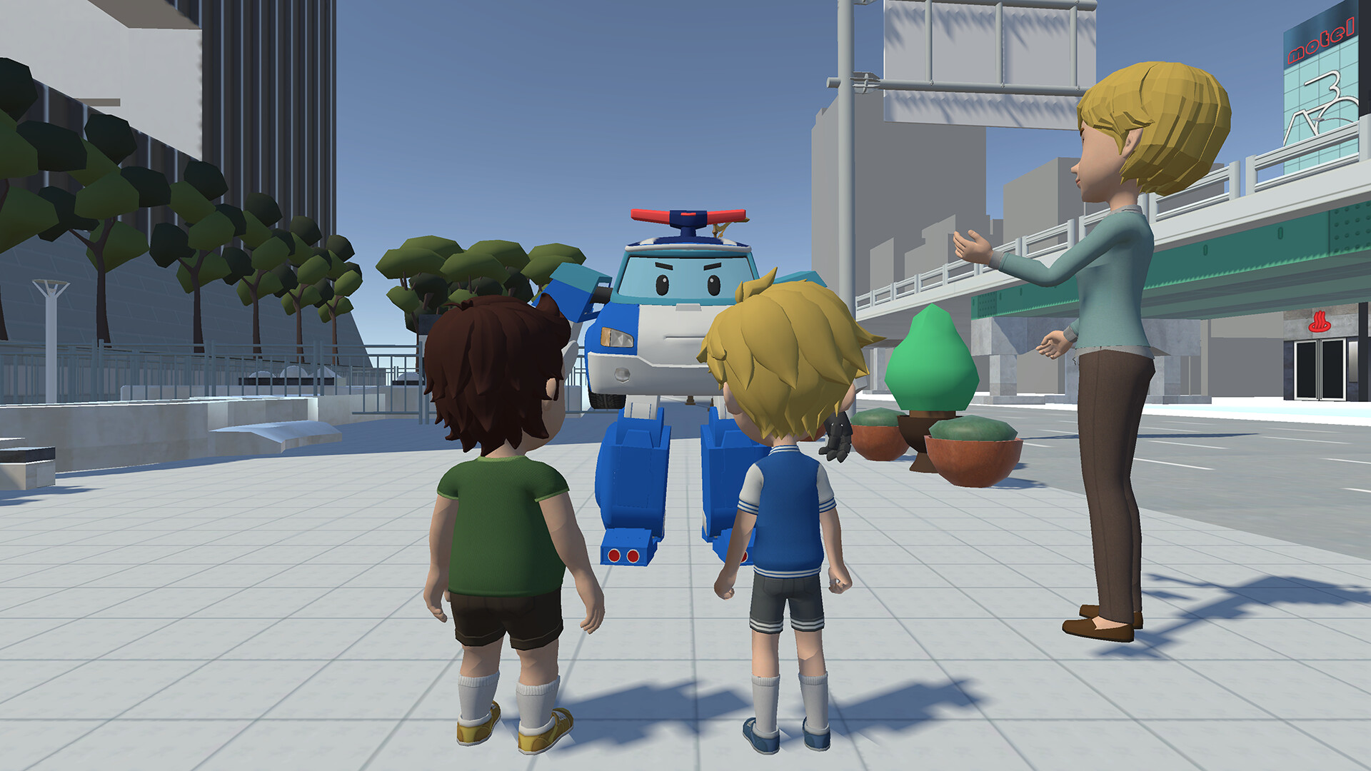 VR traffic safety with Polly screenshot 2