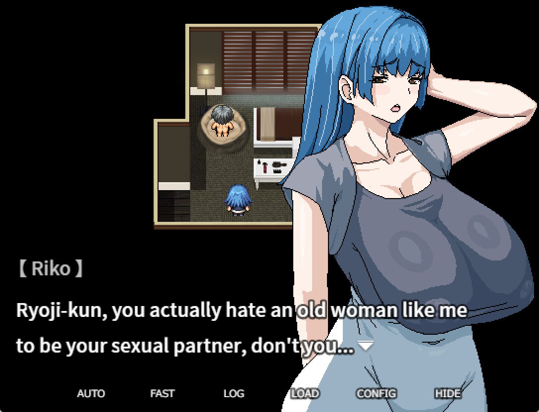 I Want To Be Born Again From My Girlfriend's Big Breasted Mom screenshot 1