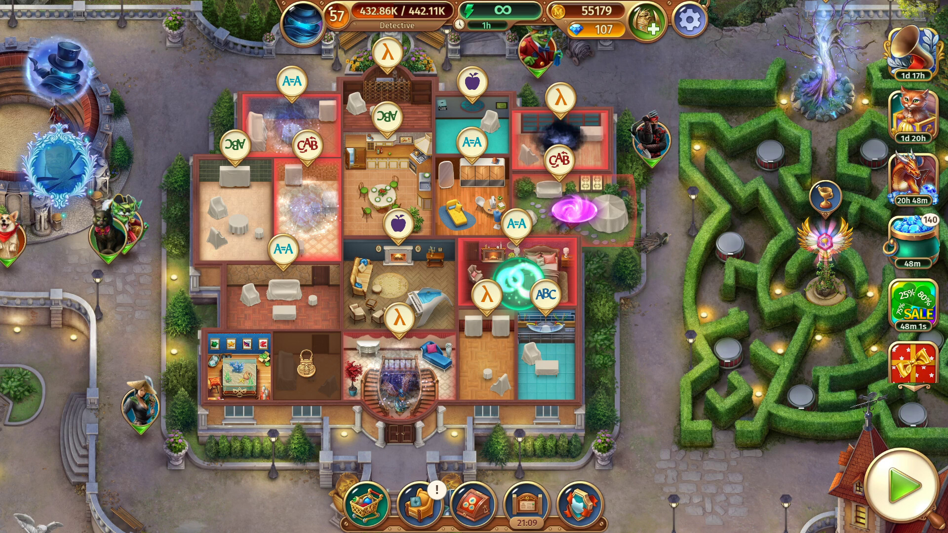 Mystery Manor: hidden objects screenshot 2