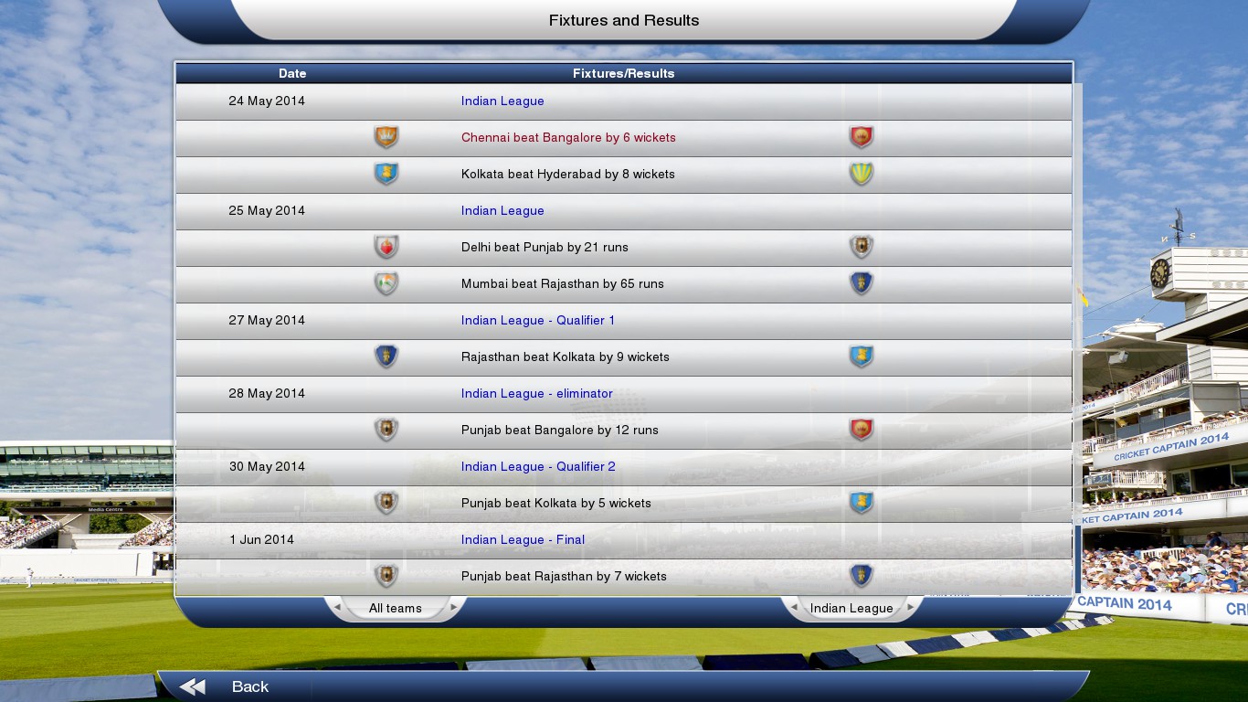 Cricket Captain 2014 screenshot 15