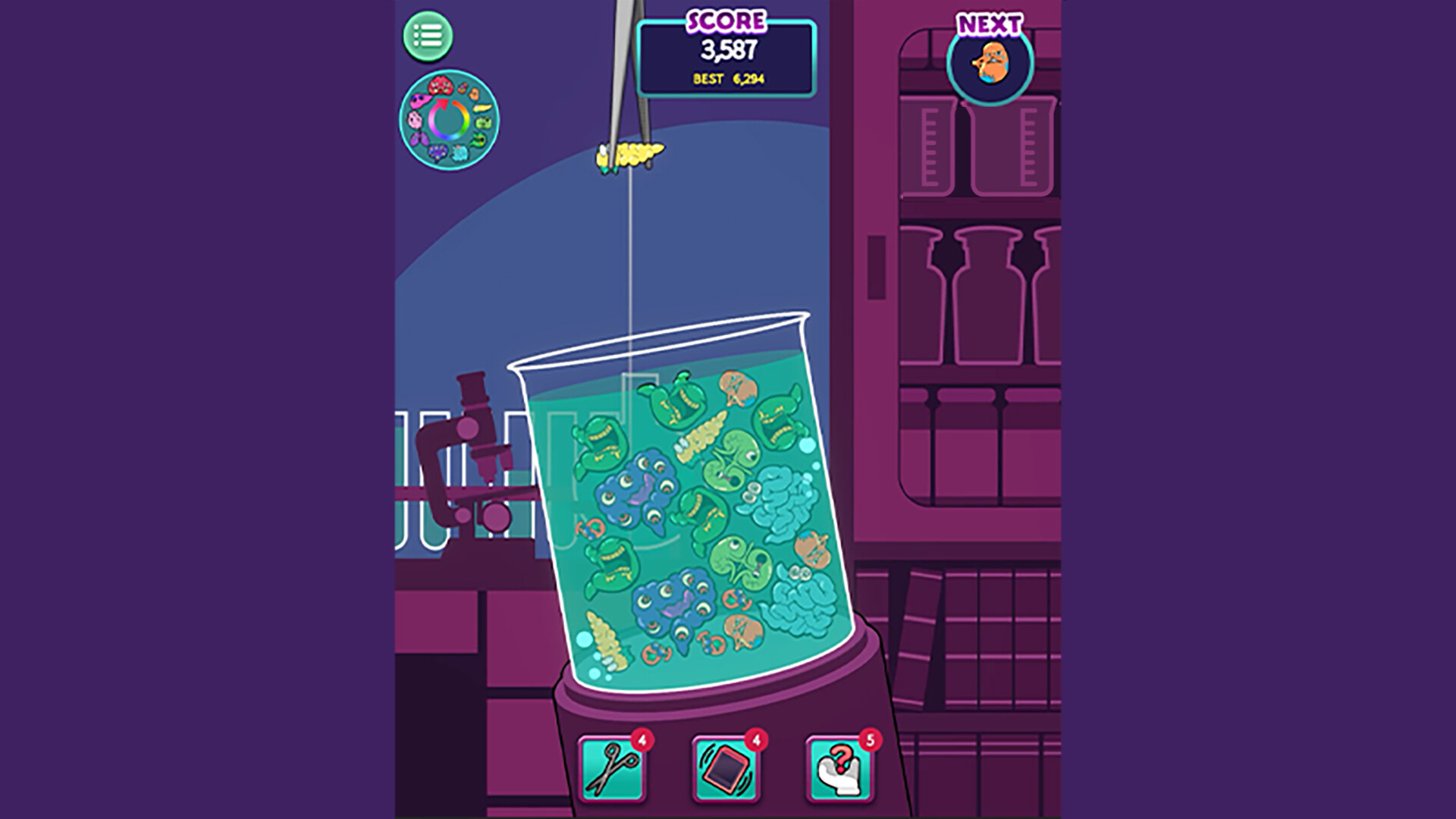 OrganGame-MergePuzzle- screenshot 3