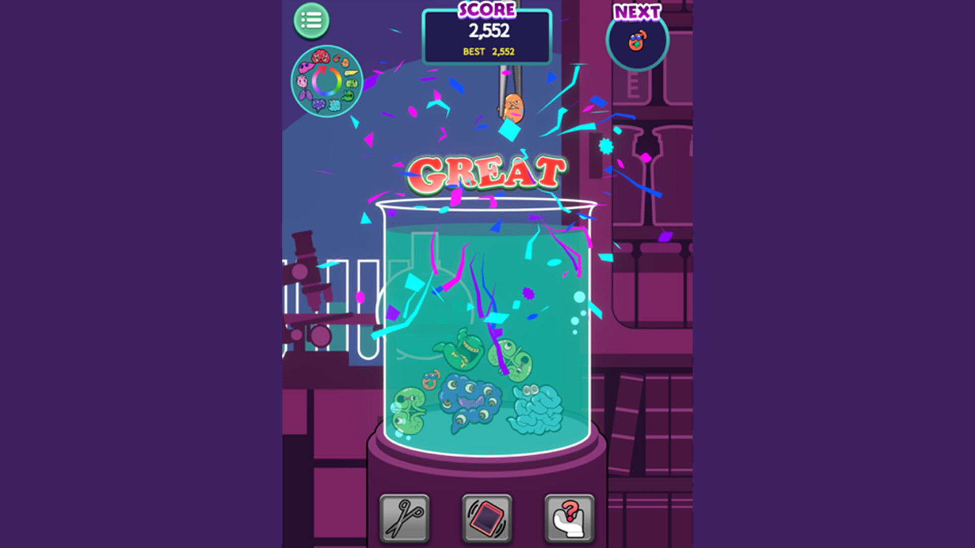 OrganGame-MergePuzzle- screenshot 2
