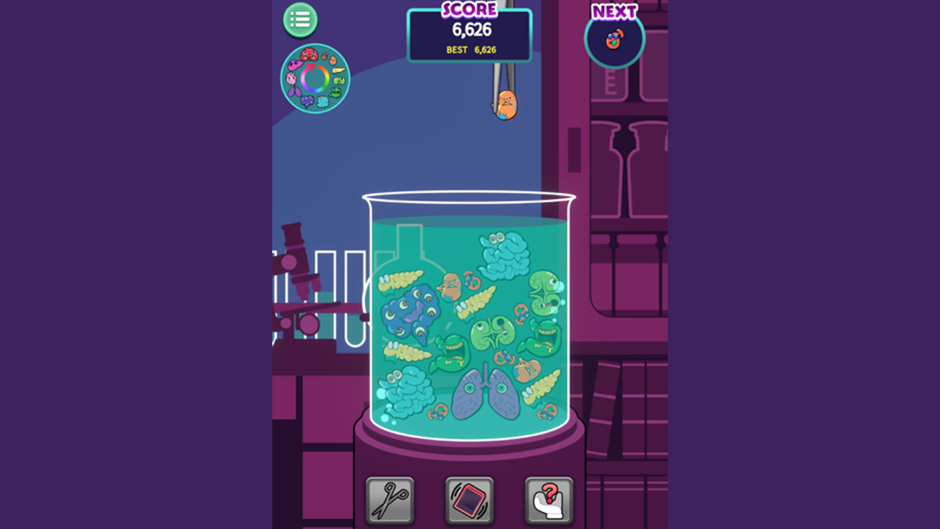 OrganGame-MergePuzzle- screenshot 1