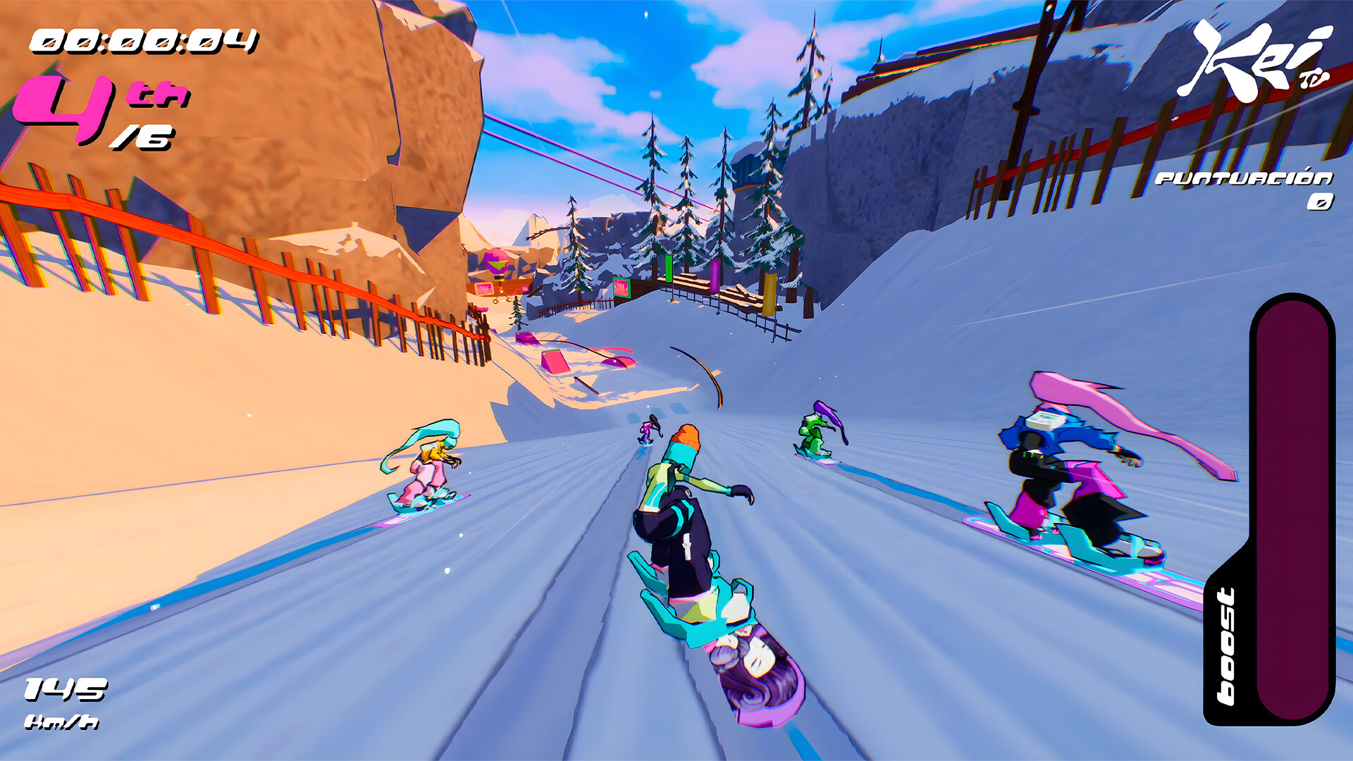 HYPERyuki: Snowboard Syndicate screenshot 4