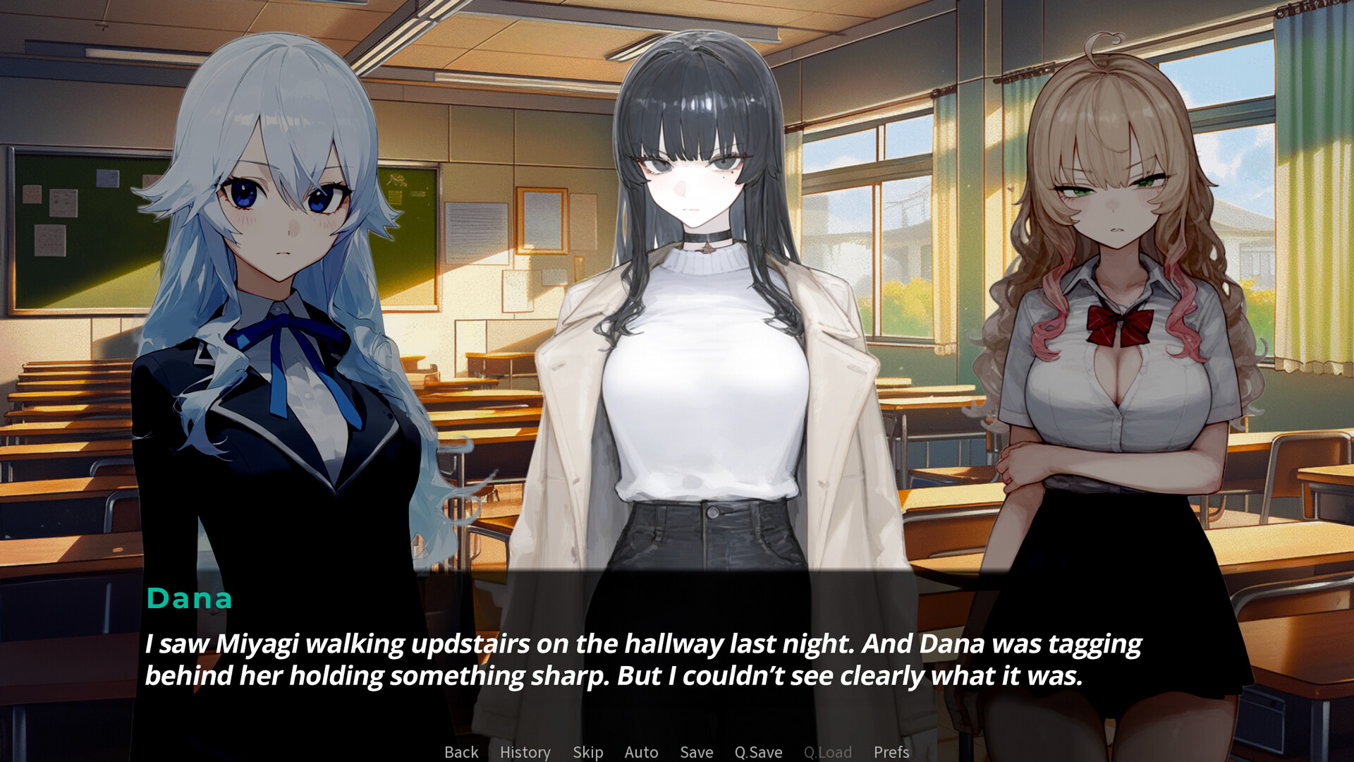 AI Schoolgirls Murder Mystery screenshot 4
