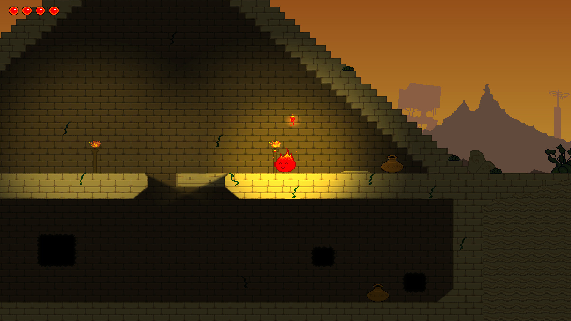 Flaming Trails - Lost Ember screenshot 2