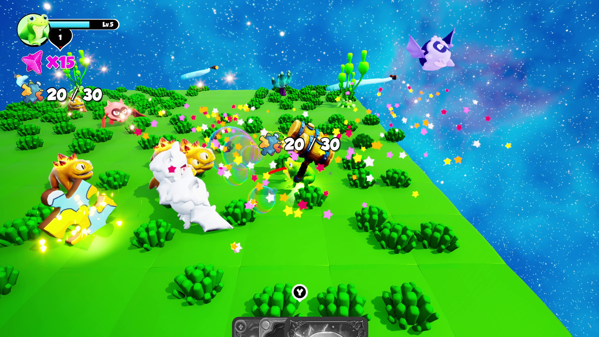 Frog Galaxy Survivor screenshot 1
