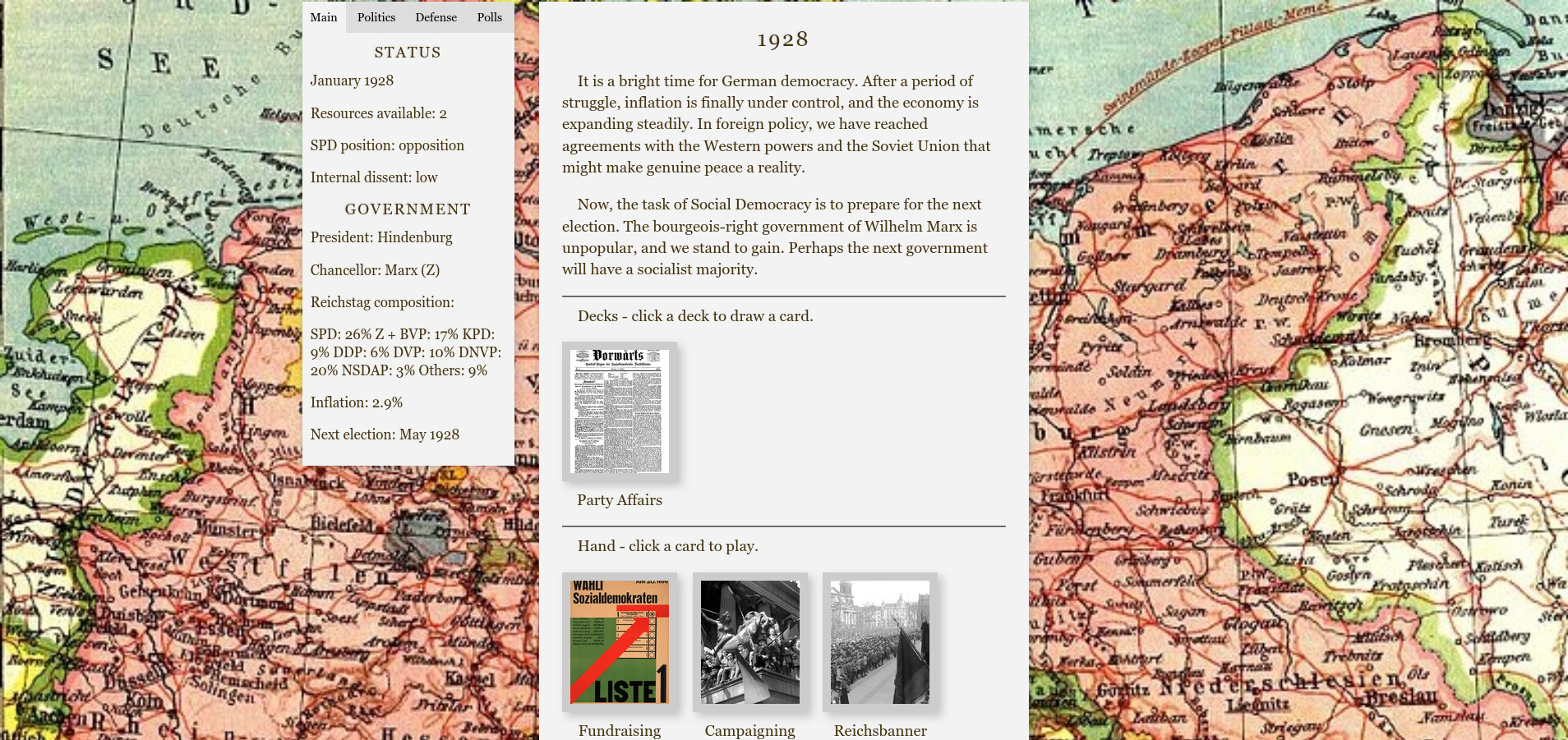 Social Democracy: An Alternate History screenshot 1