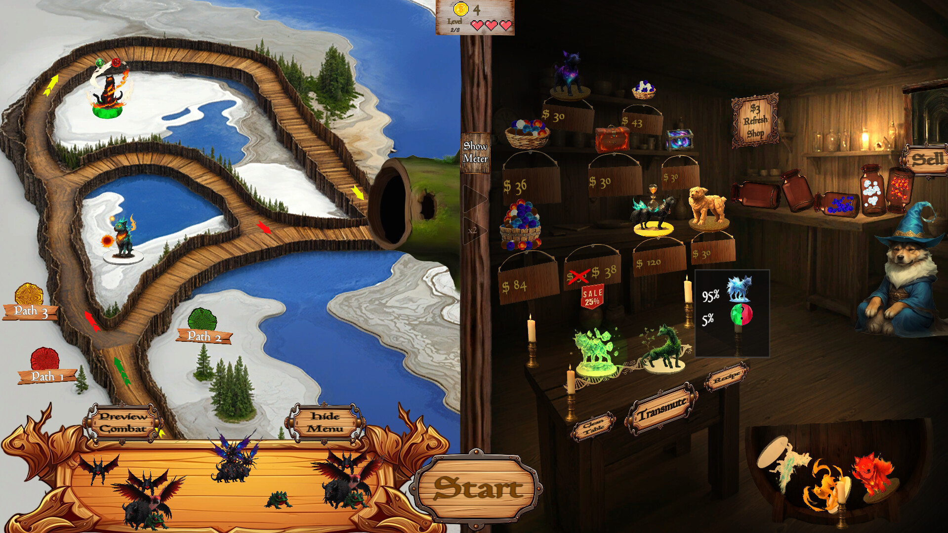 Elemental Dog Defense screenshot 2