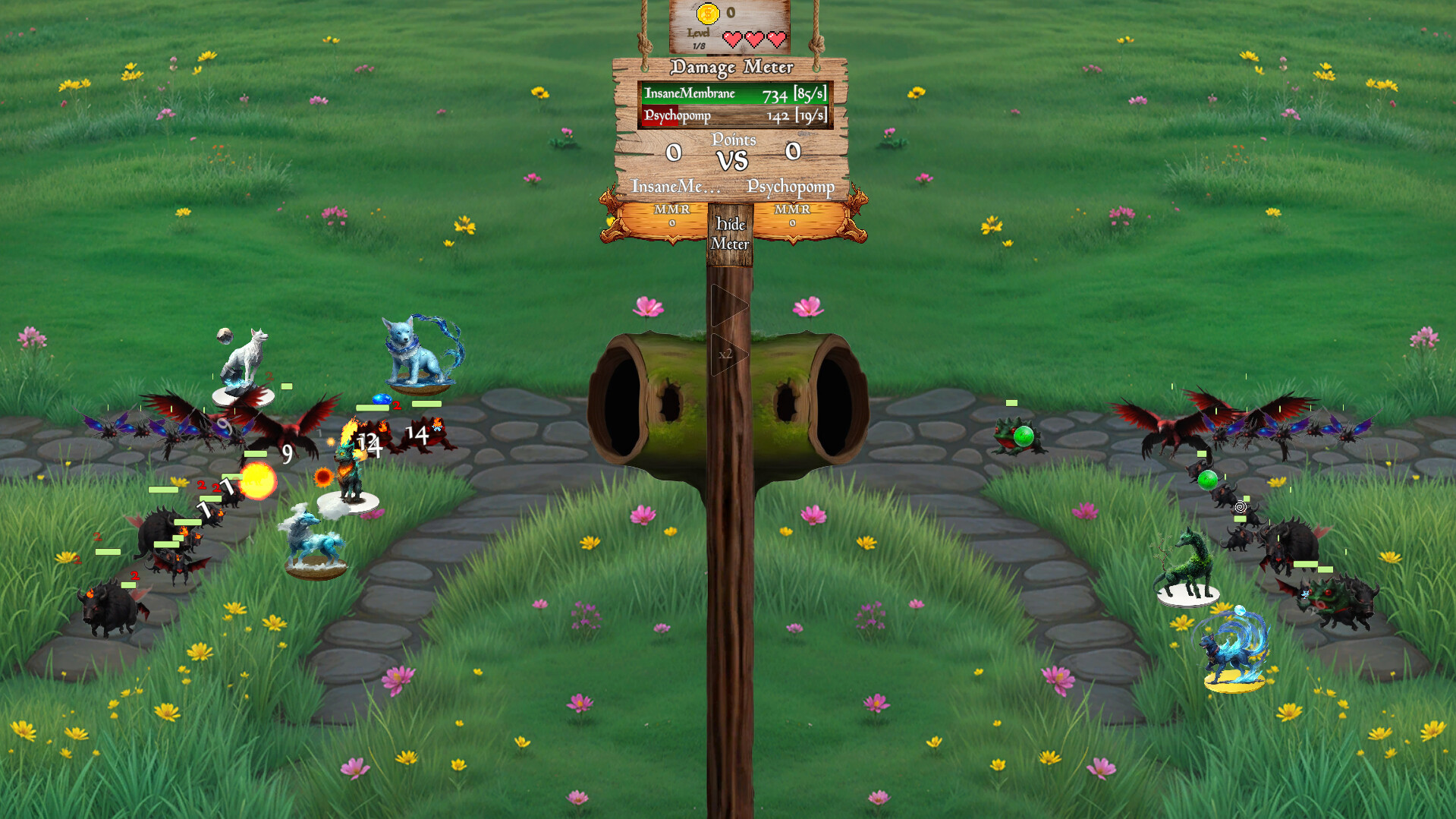 Elemental Dog Defense screenshot 1