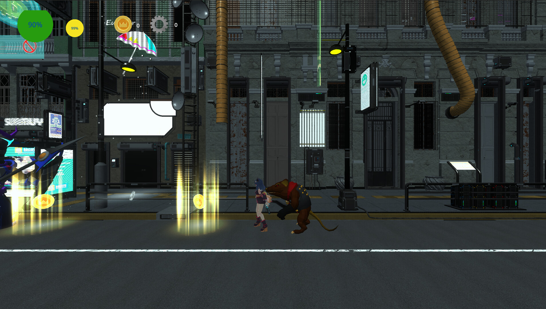 Neon Ladder screenshot 3
