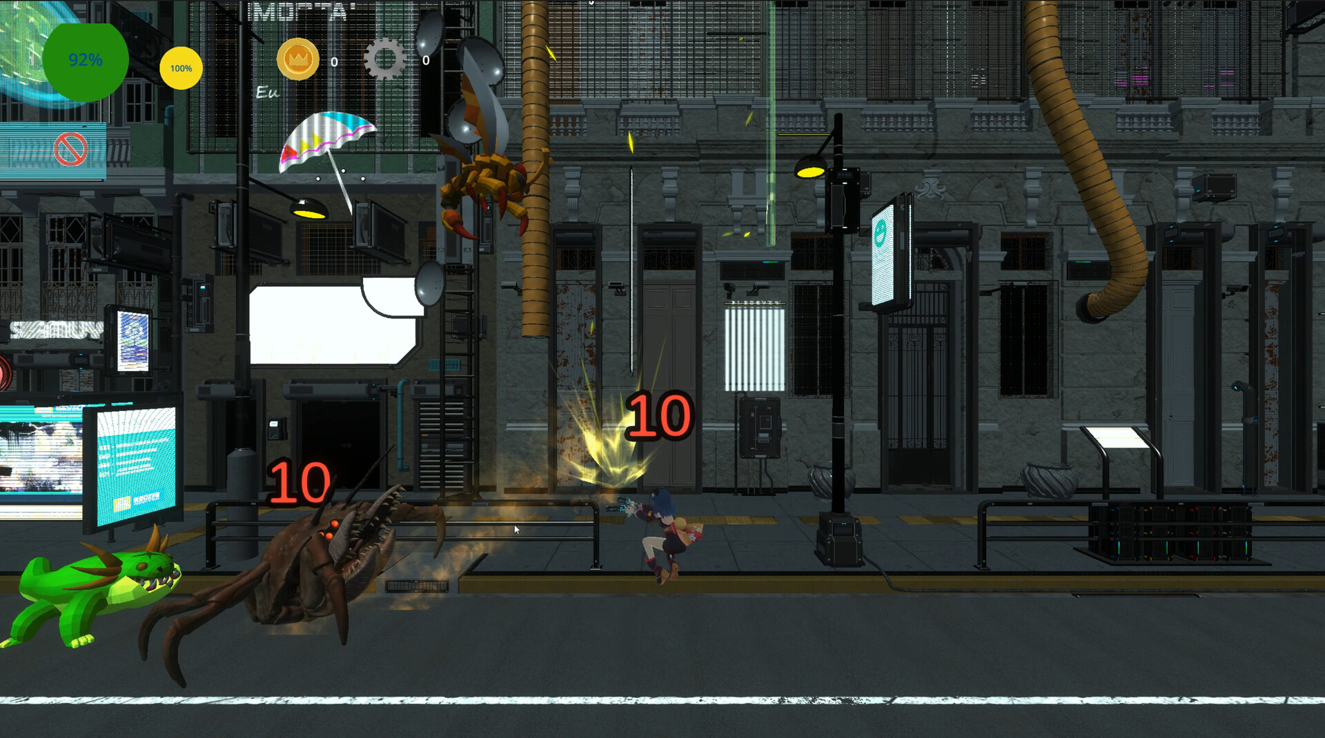 Neon Ladder screenshot 1