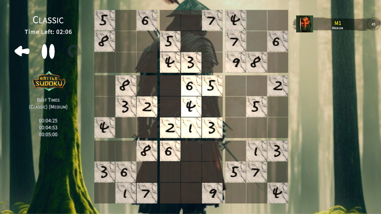 Battle Sudoku screenshot 1