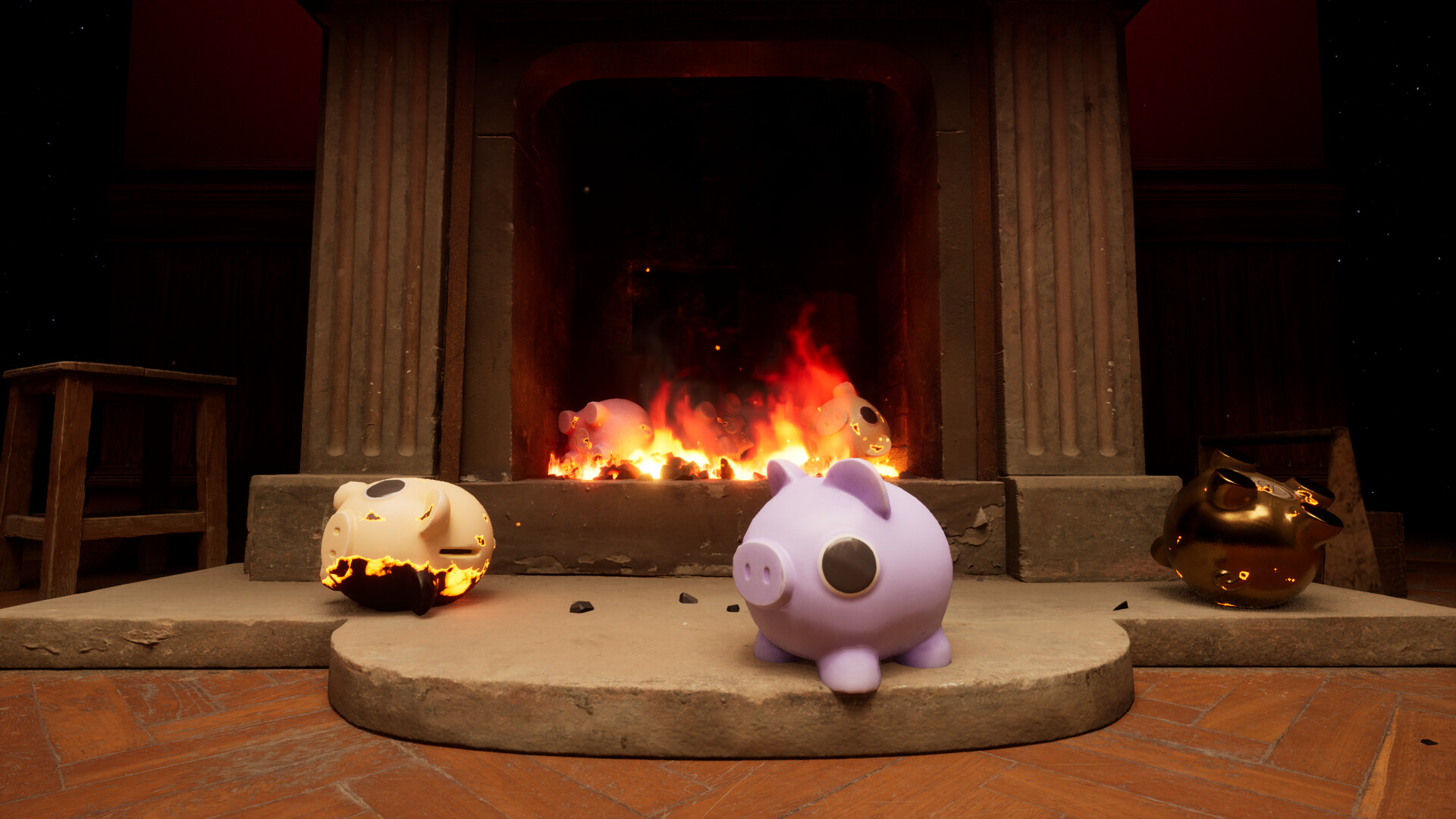 Unwanted Xmas Gift Burning Simulator screenshot 1