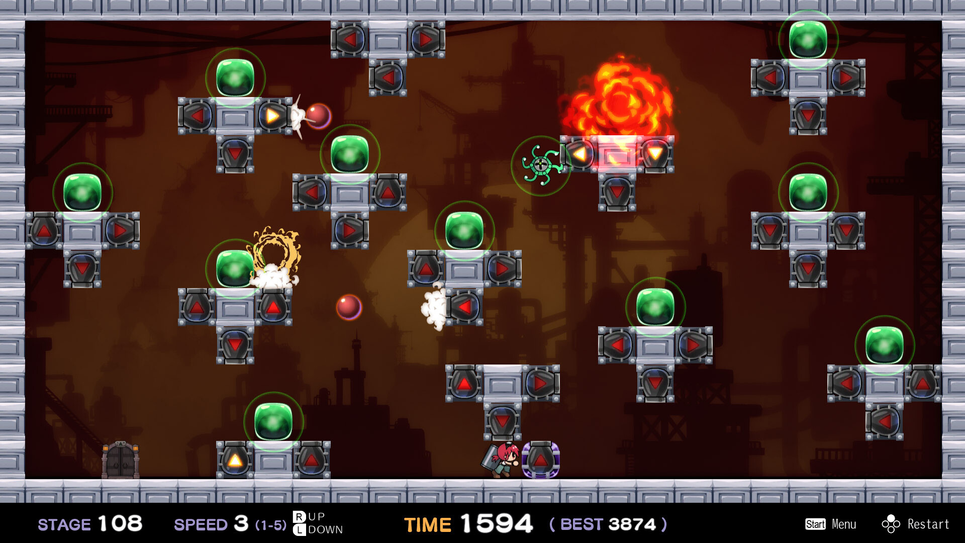 Crash Puzzle Hammer-San screenshot 4