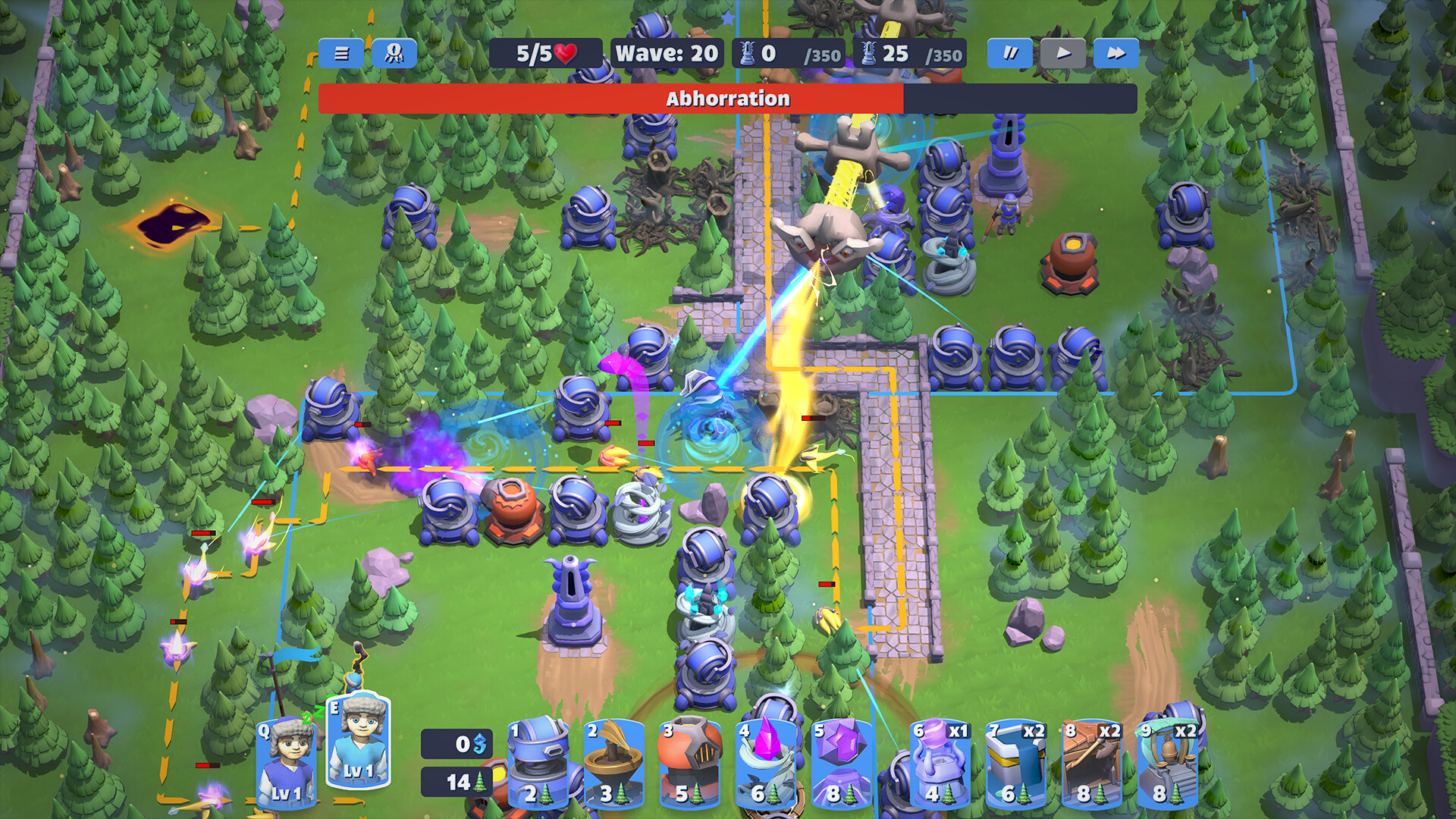 Spires of Morosith: Gossamer Sundered screenshot 1