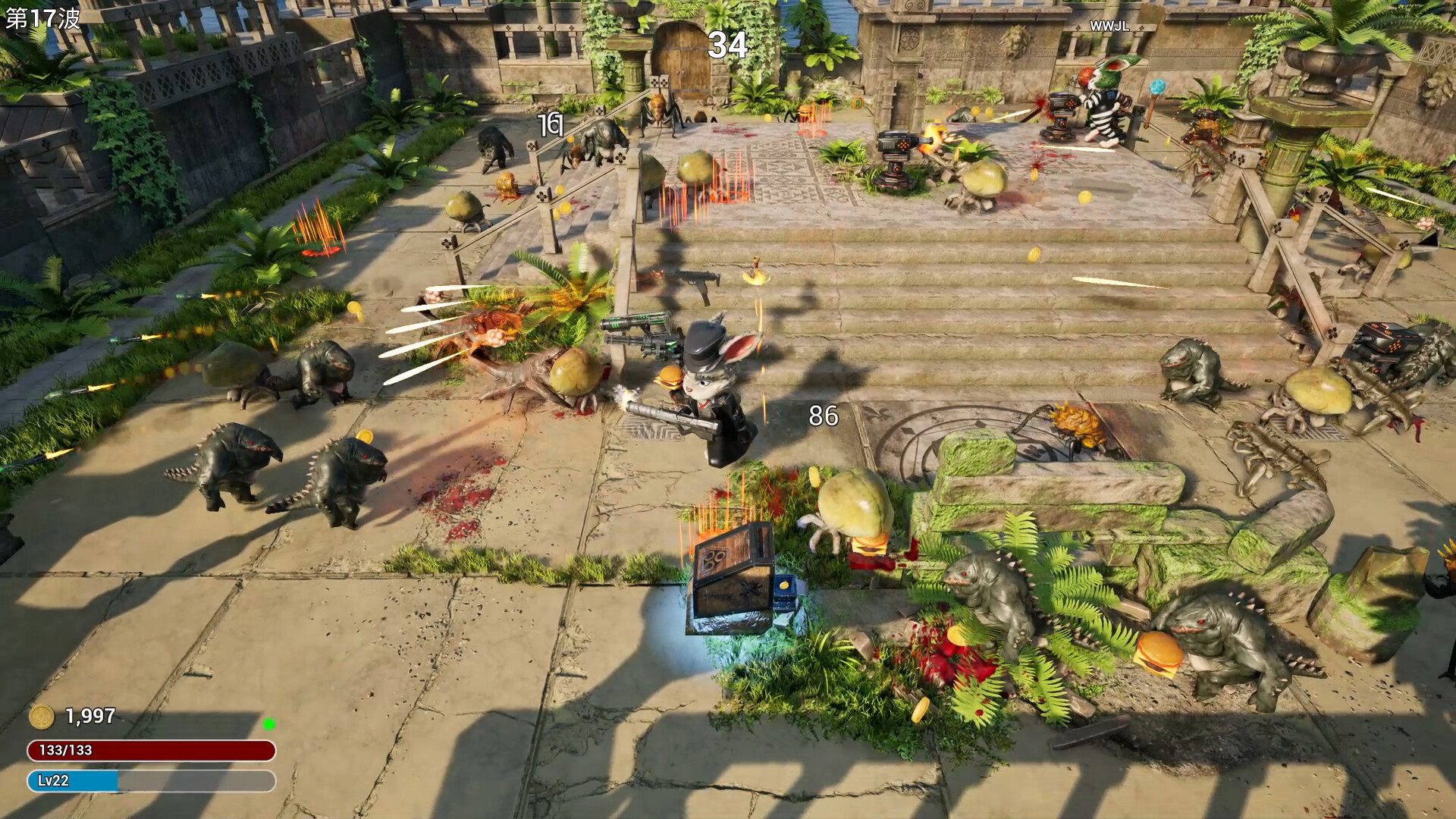 Miracle Heroes: Temporal Bounty Hunter screenshot 1