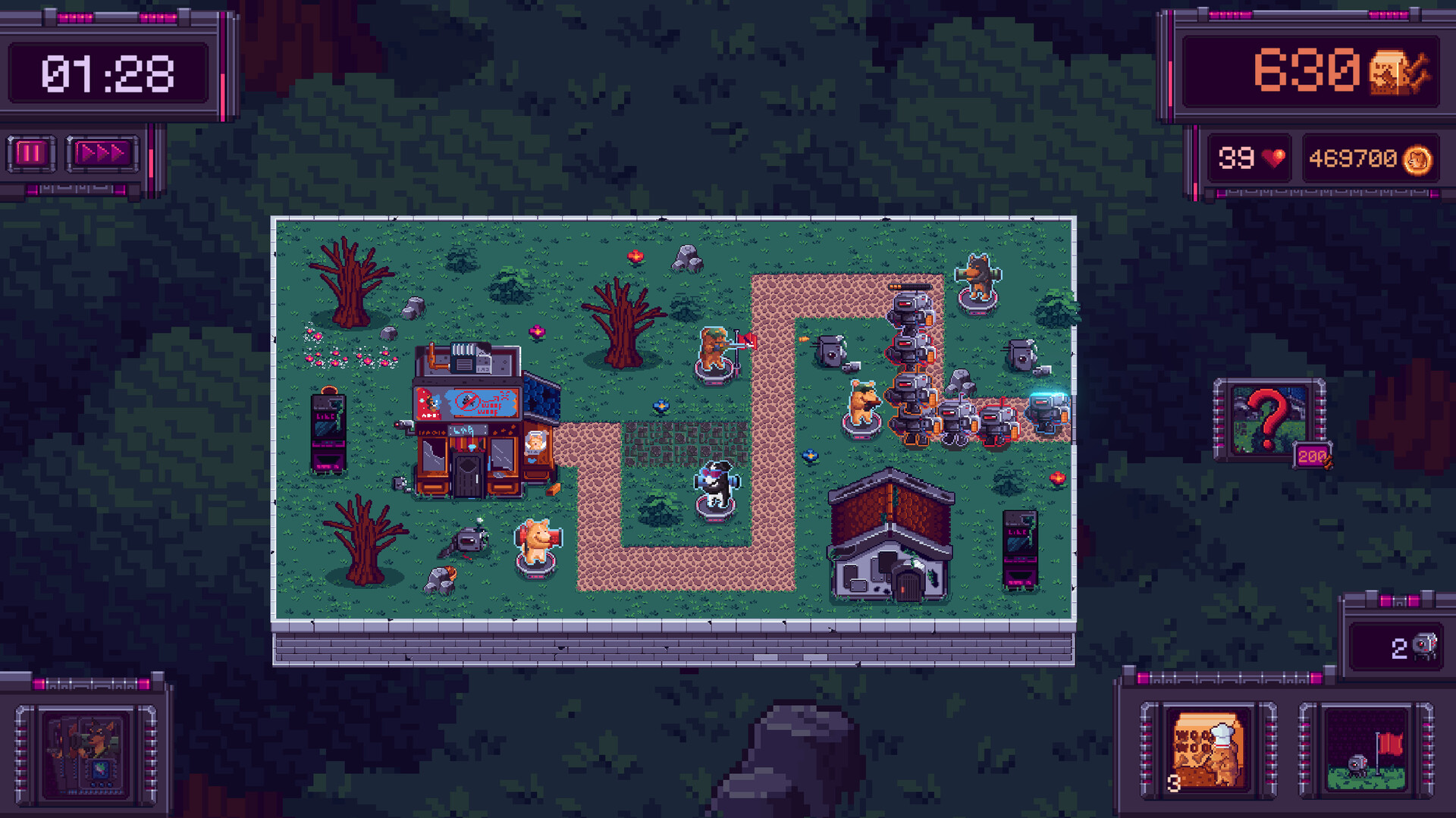 Mechanines Tower Defense screenshot 1