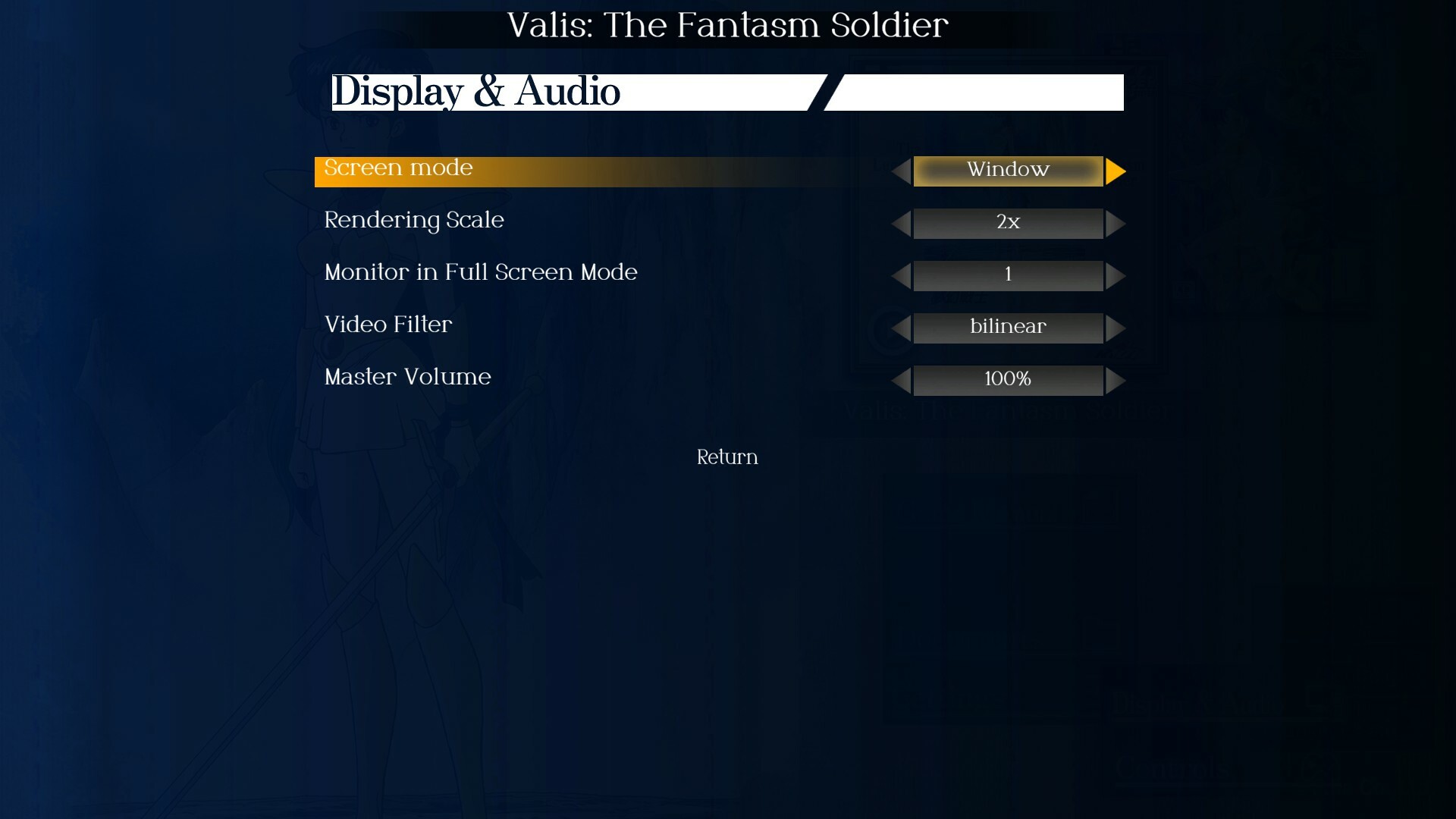 Valis: The Fantasm Soldier Collection Launcher screenshot 6