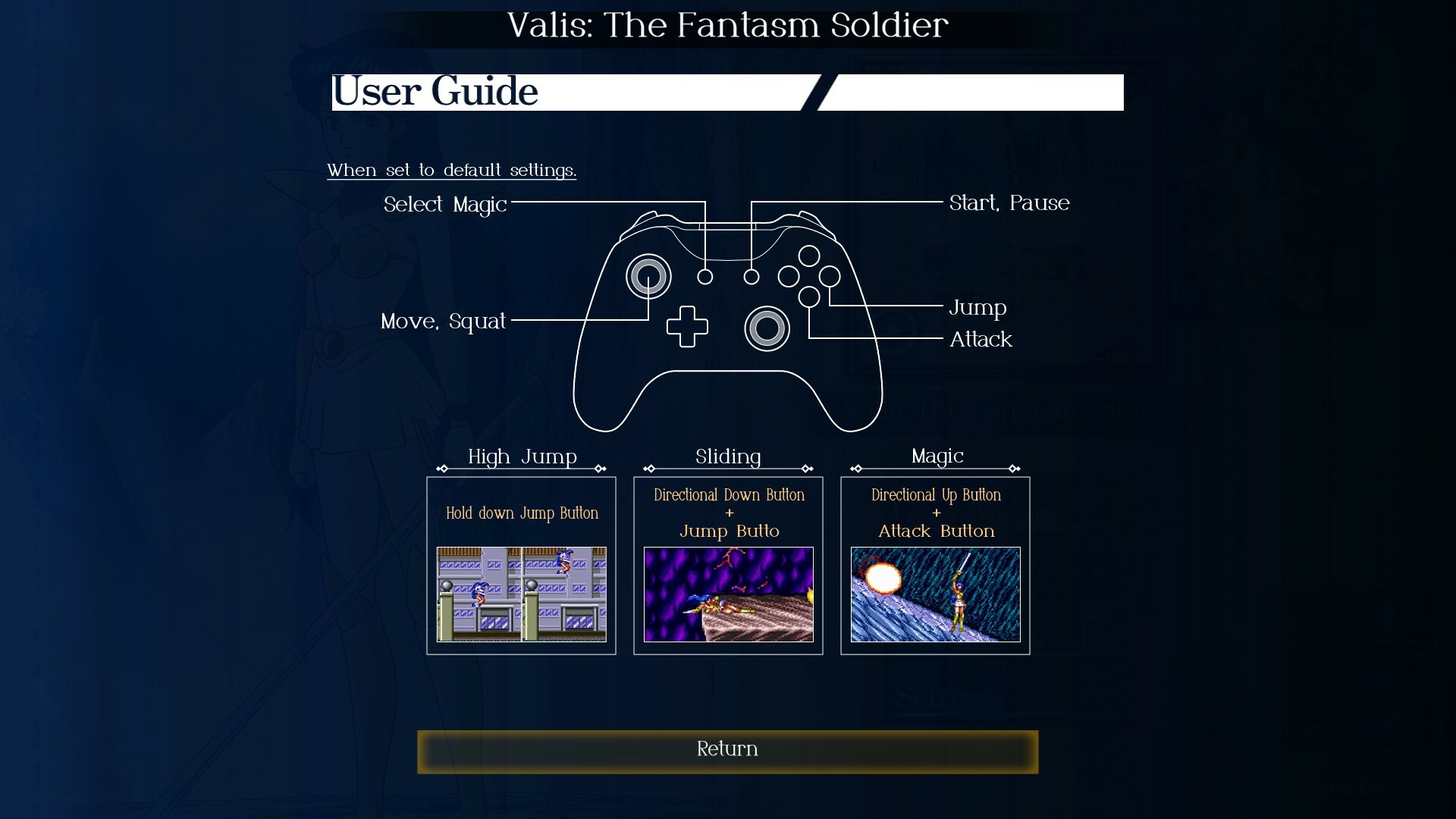 Valis: The Fantasm Soldier Collection Launcher screenshot 5