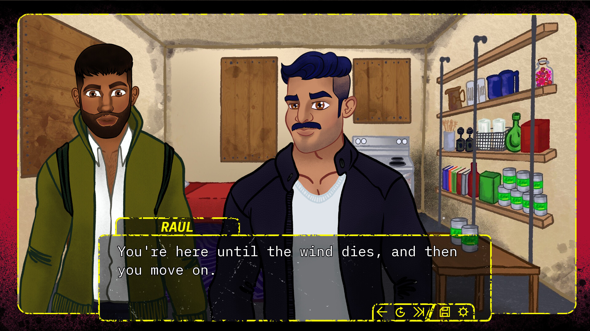 DESERT OF ASH: a Post-Apocalyptic Gay Sex Simulator screenshot 4