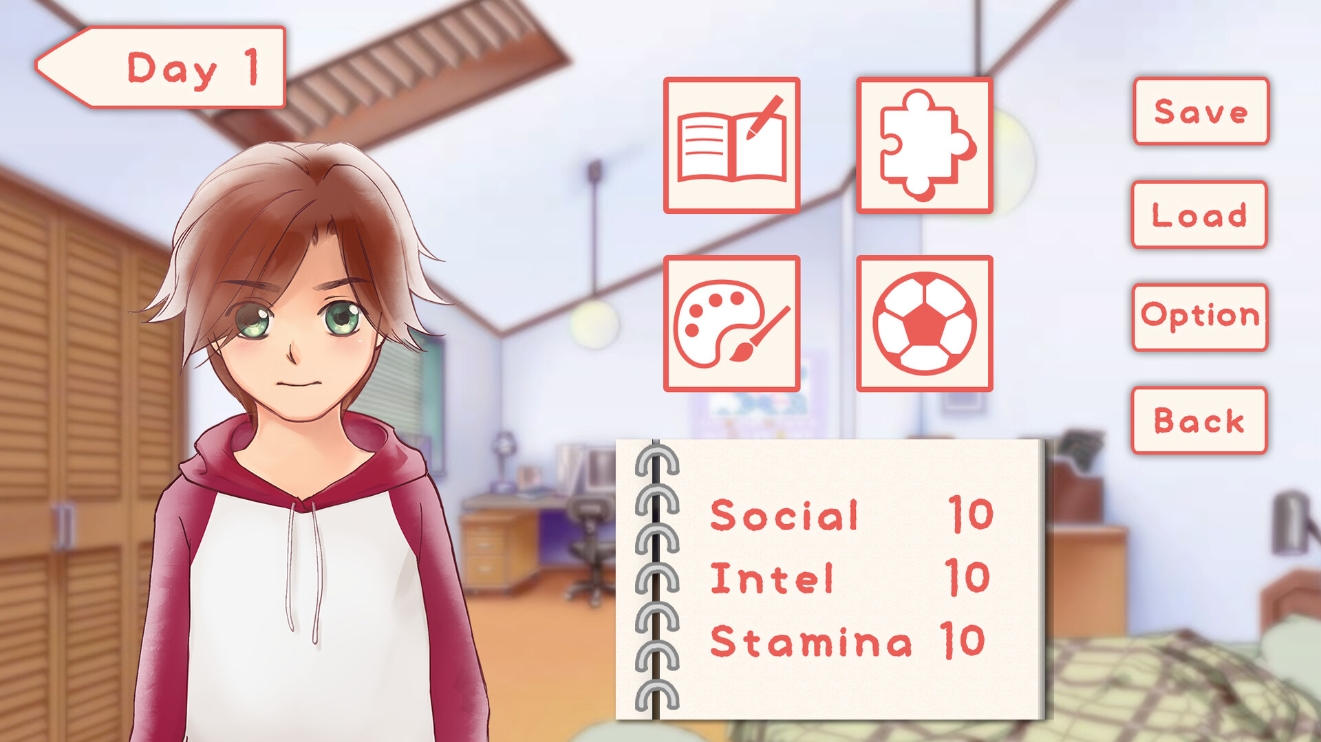 MY DEAR☆LOVE: A Shojo-Inspired Otome Sim/Visual Novel screenshot 2